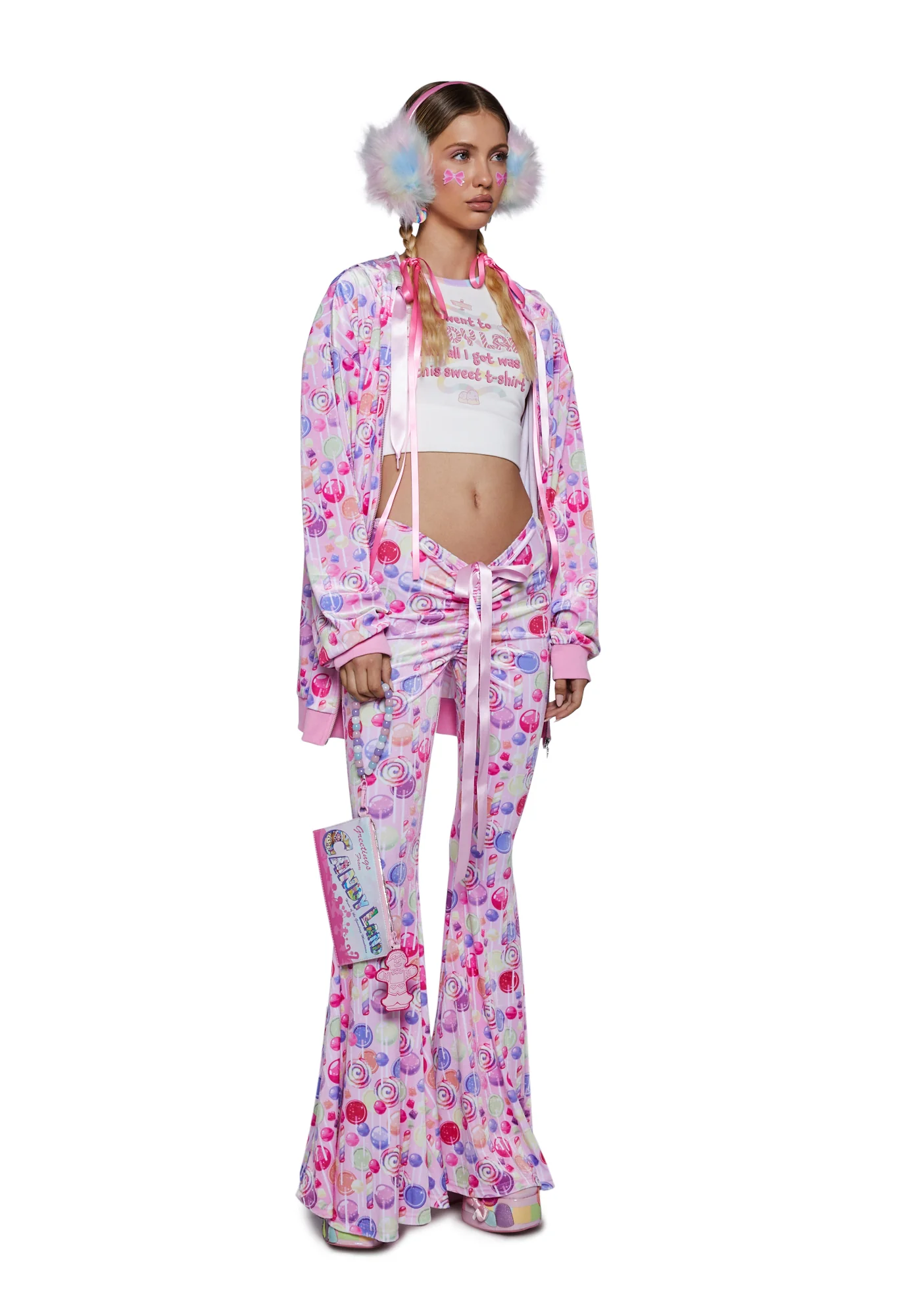 Sweet Pieces Flare Pants - Image 2