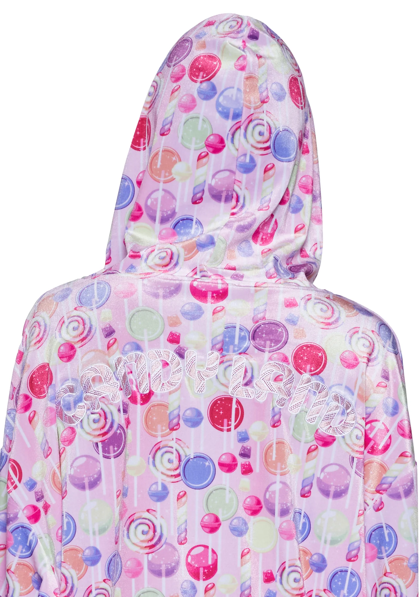 Sweet Pieces Velour Hoodie - Image 6