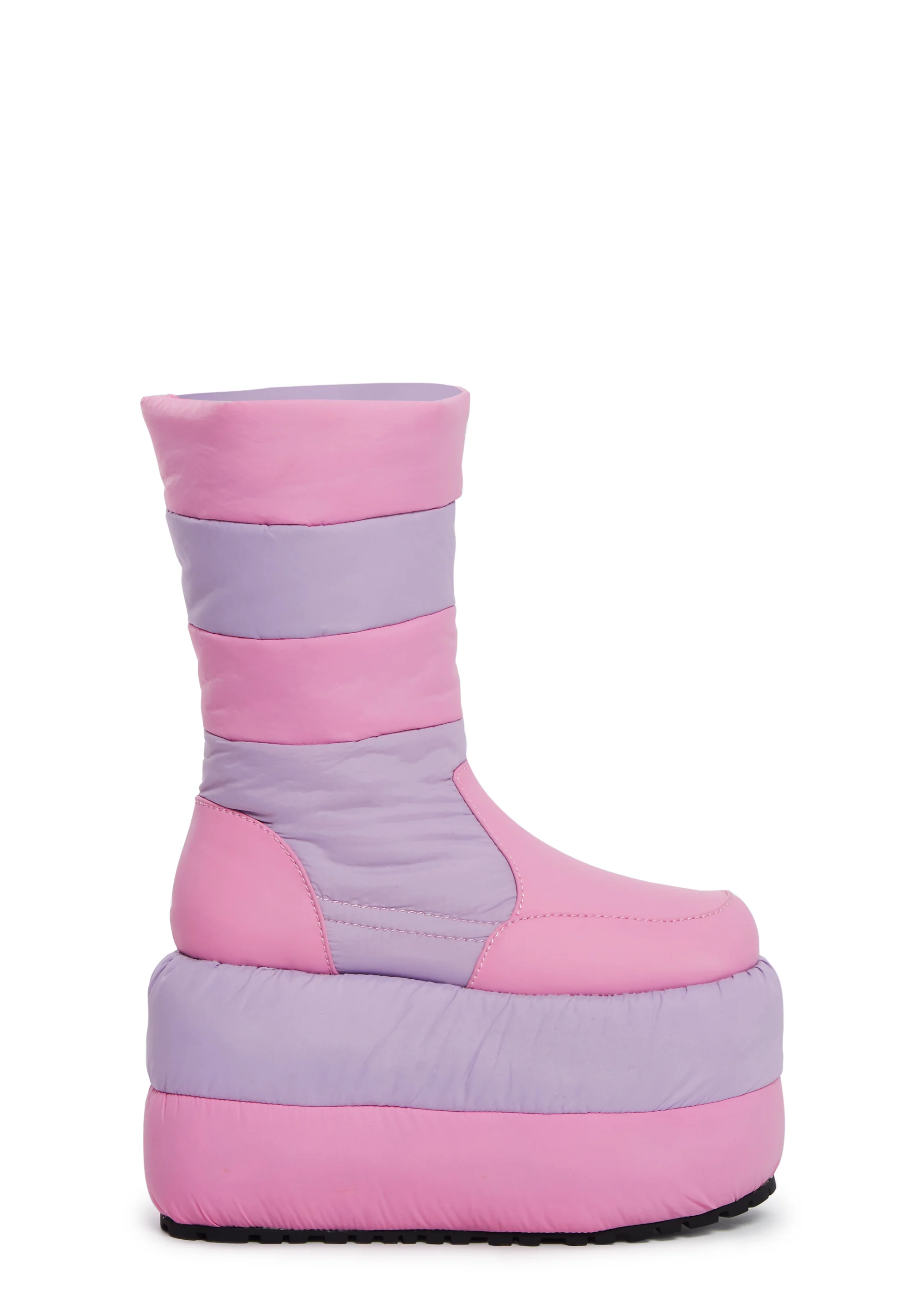 Sweet Retreat Platform Puffer Boots - Image 3