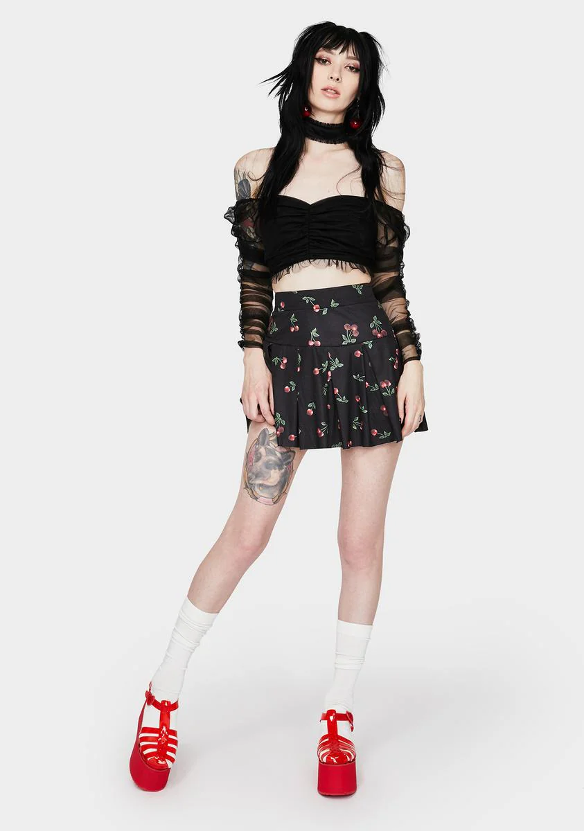 Sweet Secrets Pleated Skirt - Image 3