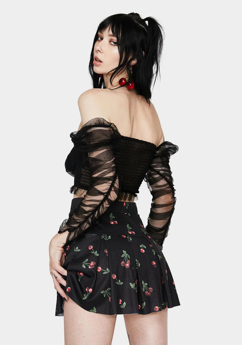 Sweet Secrets Pleated Skirt - Image 4