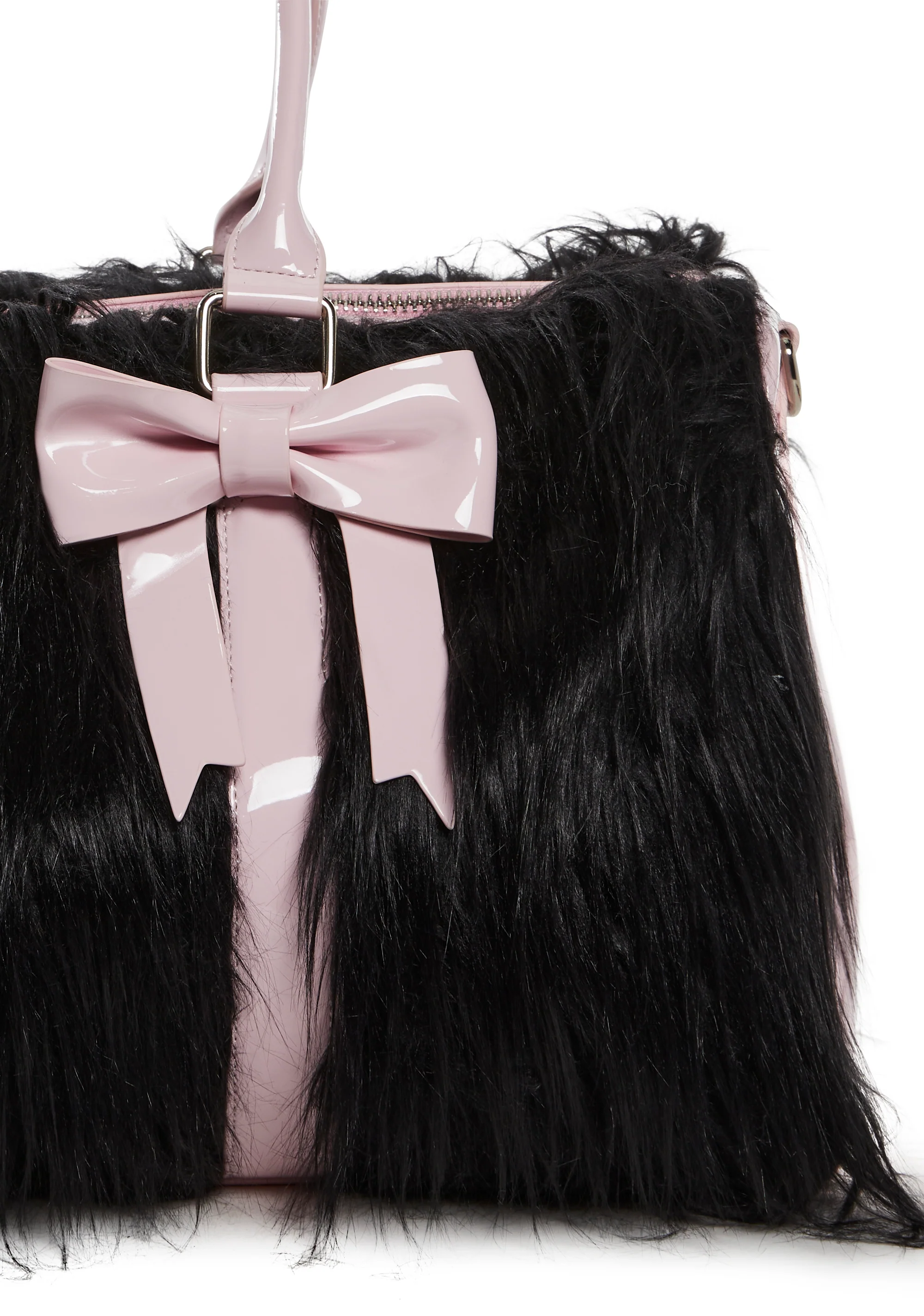 Sweet Sinner Weekender Bag - Black/Pink - Image 6