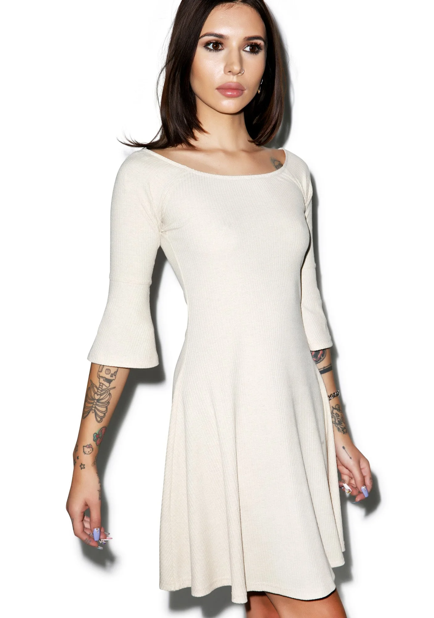 Sweet Speculation Dress - Light Pink - Image 5