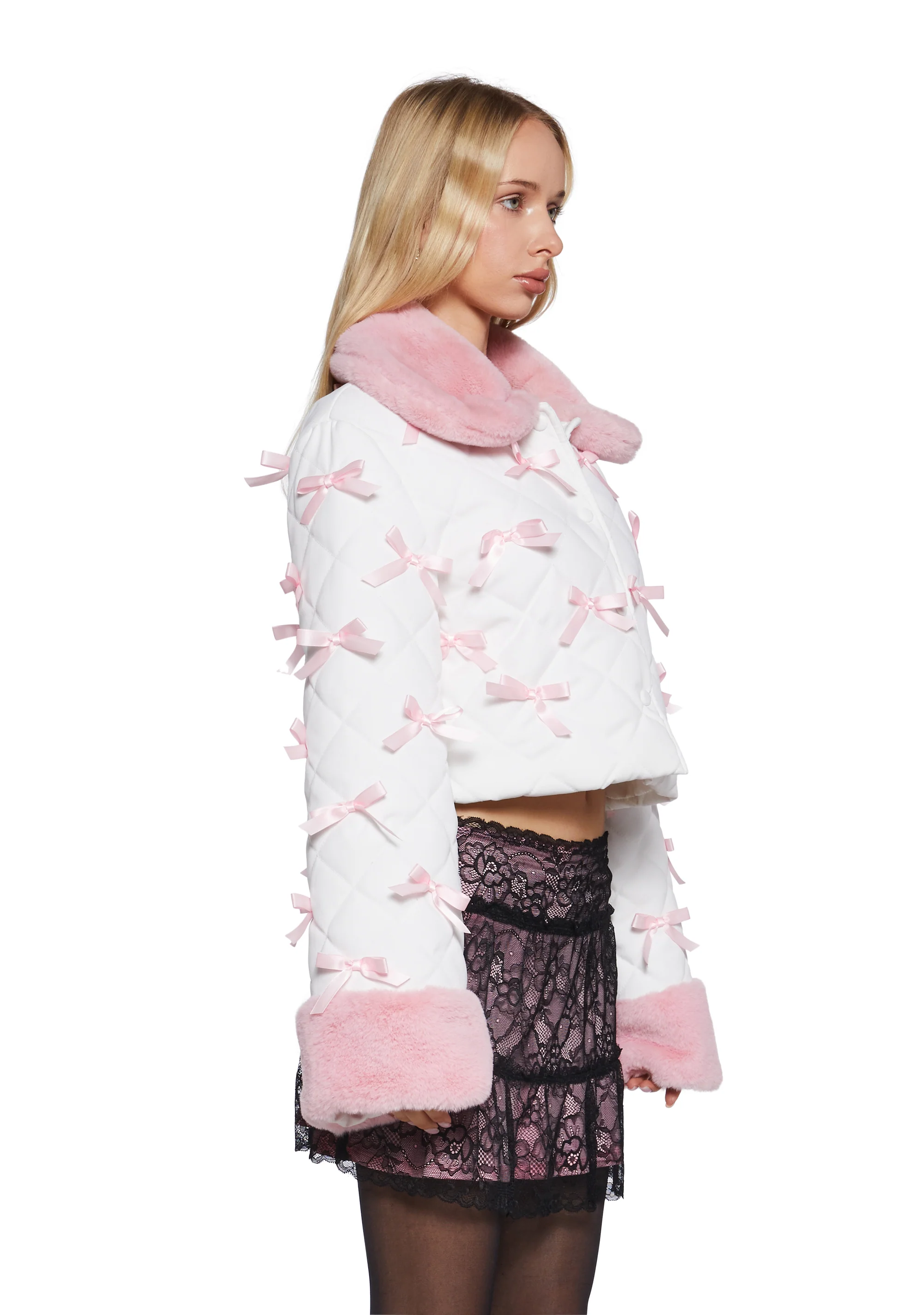 Sweet Succession Cropped Jacket - Image 3