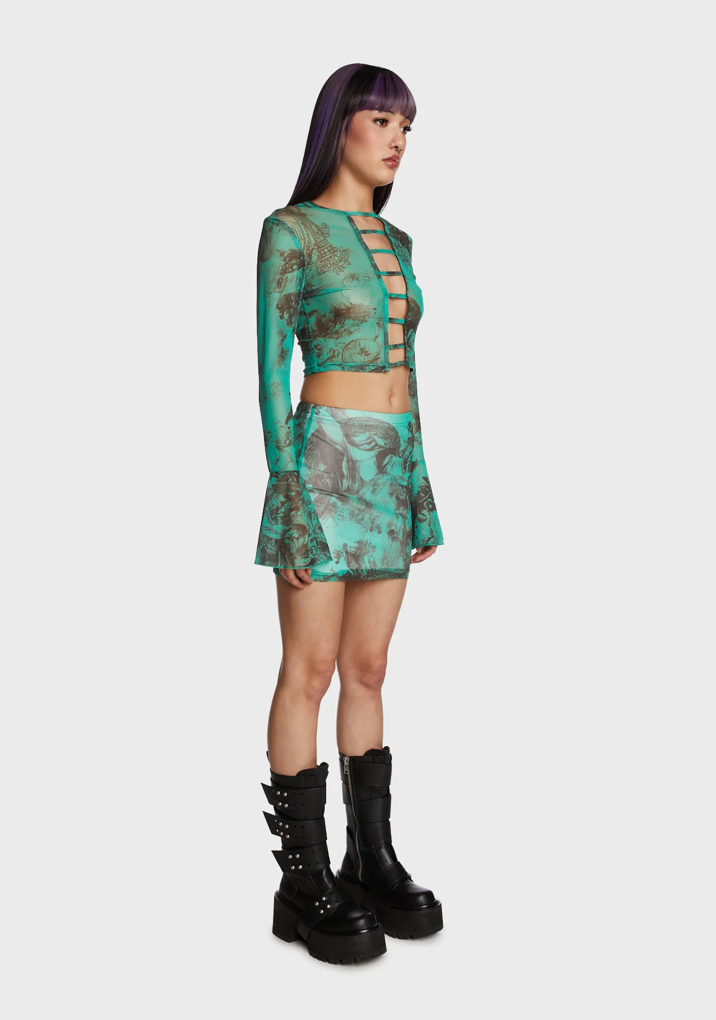 Sweet Sympathy Skirt Set - Image 4