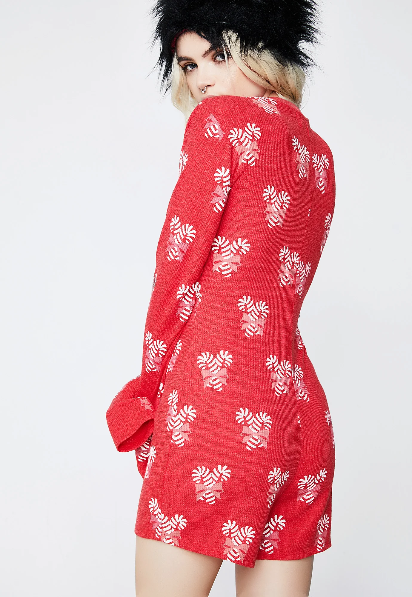 Sweet Treat V Neck Onesie - Image 3