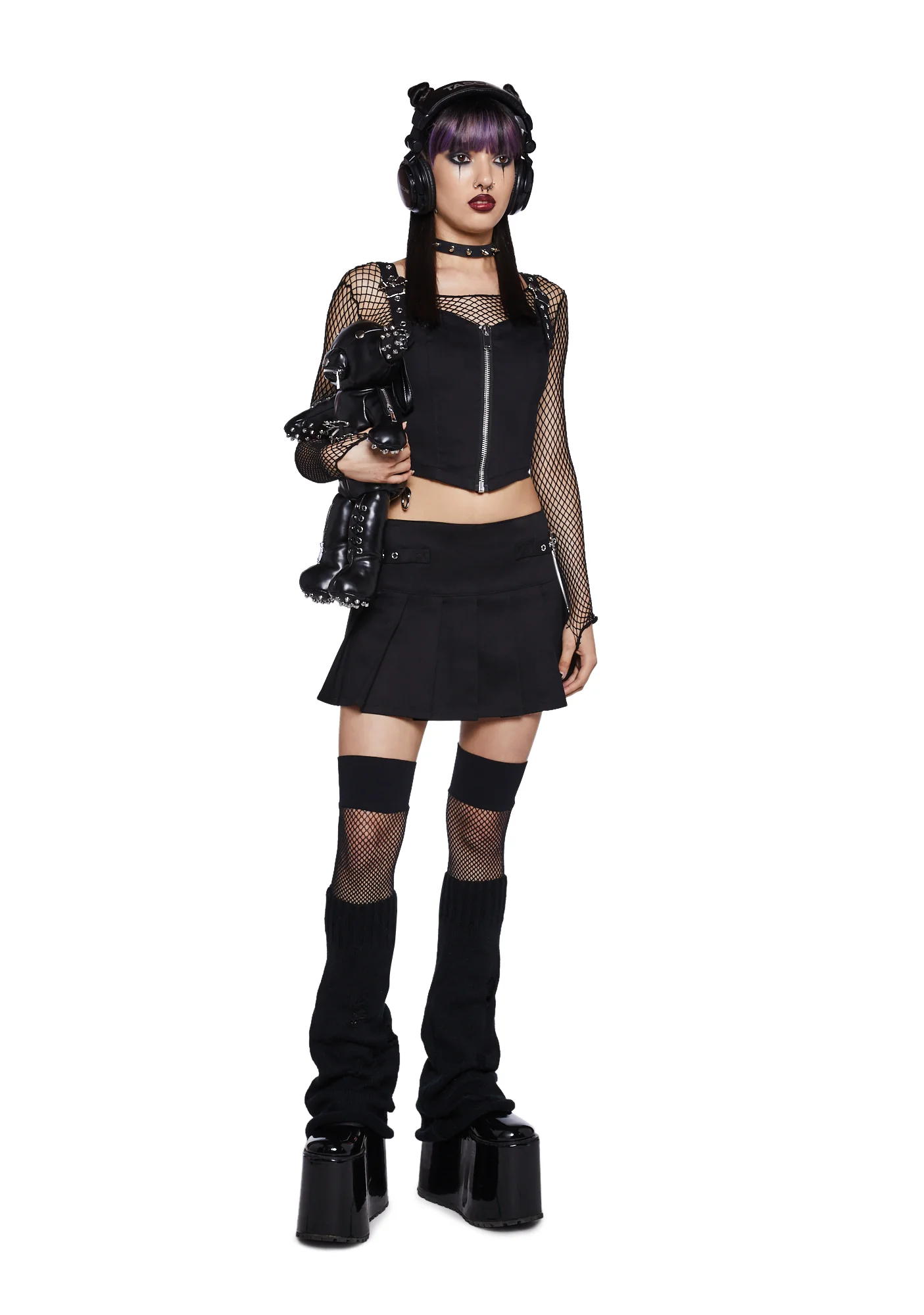 Sweetest Nightmare Crop Top - Image 2