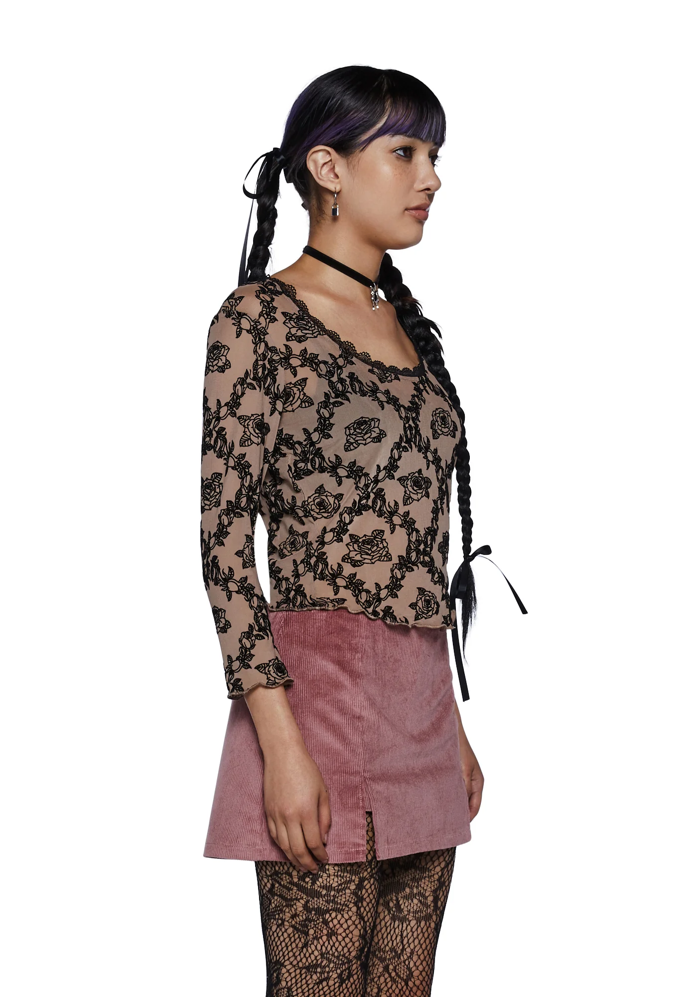 Sweetest Sound Mesh Top - Image 3
