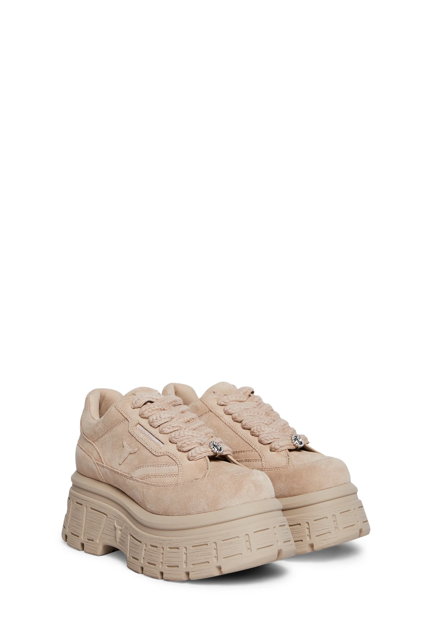 Swerve Leather Sneakers - Sand - Image 3