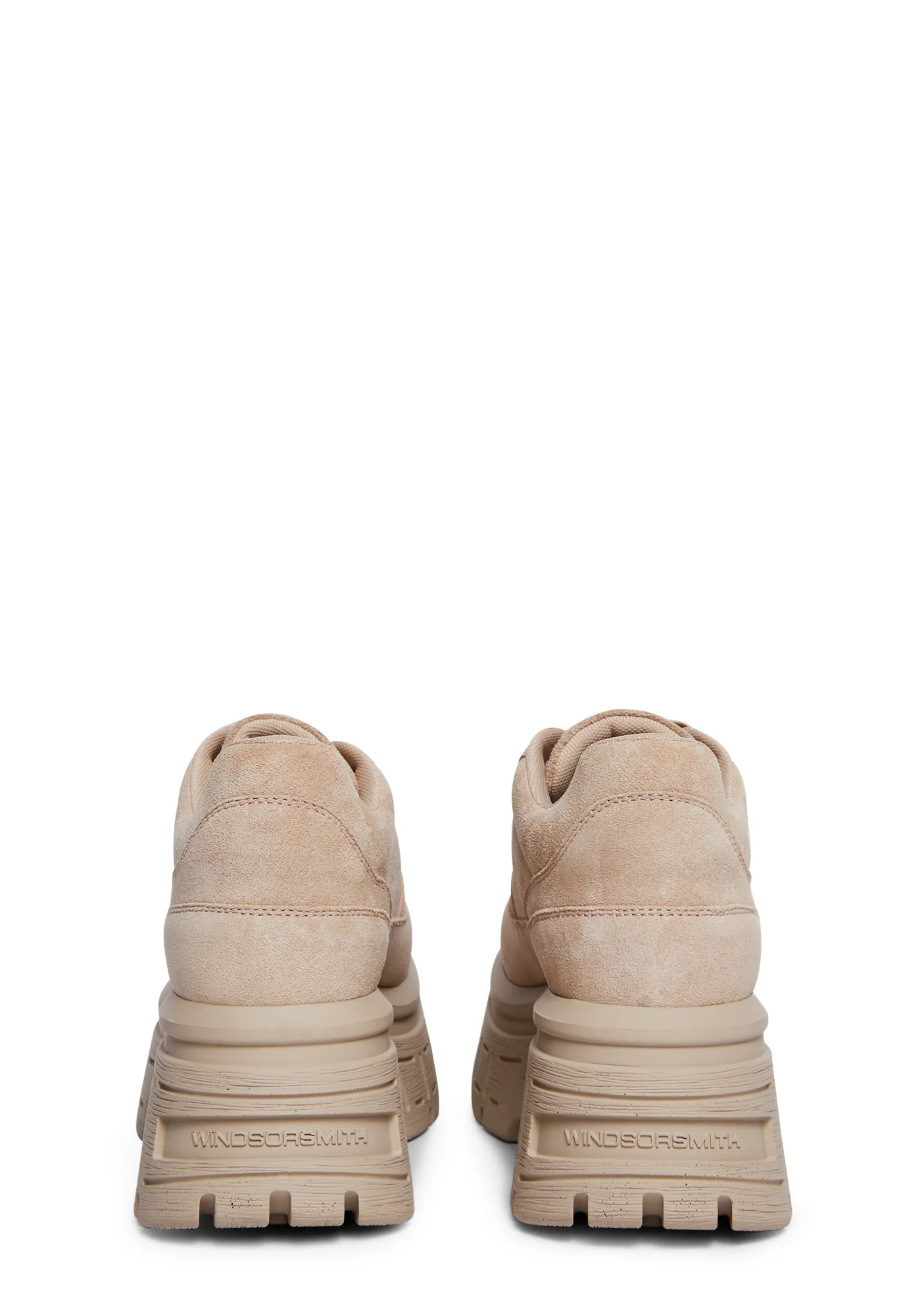 Swerve Leather Sneakers - Sand - Image 4
