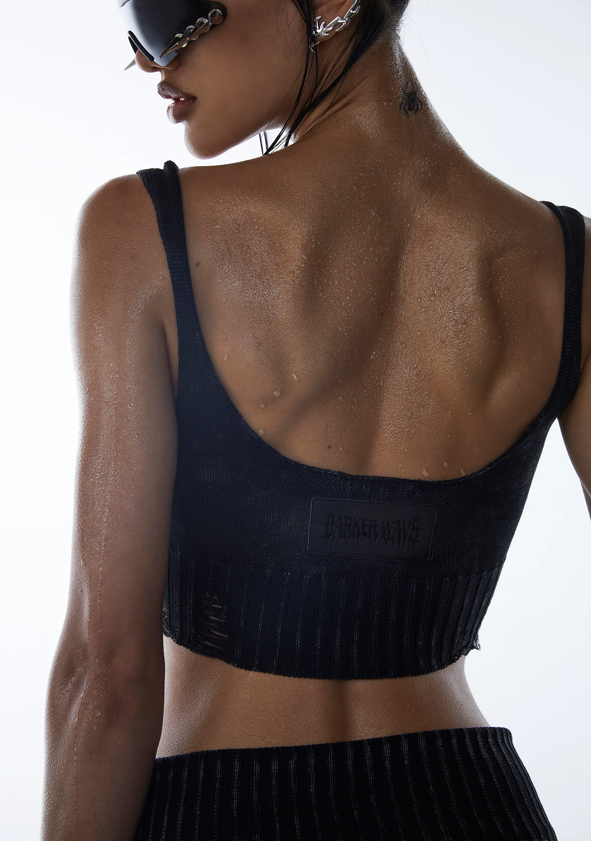 Switch Distressed Sweater Tank Top - Image 7