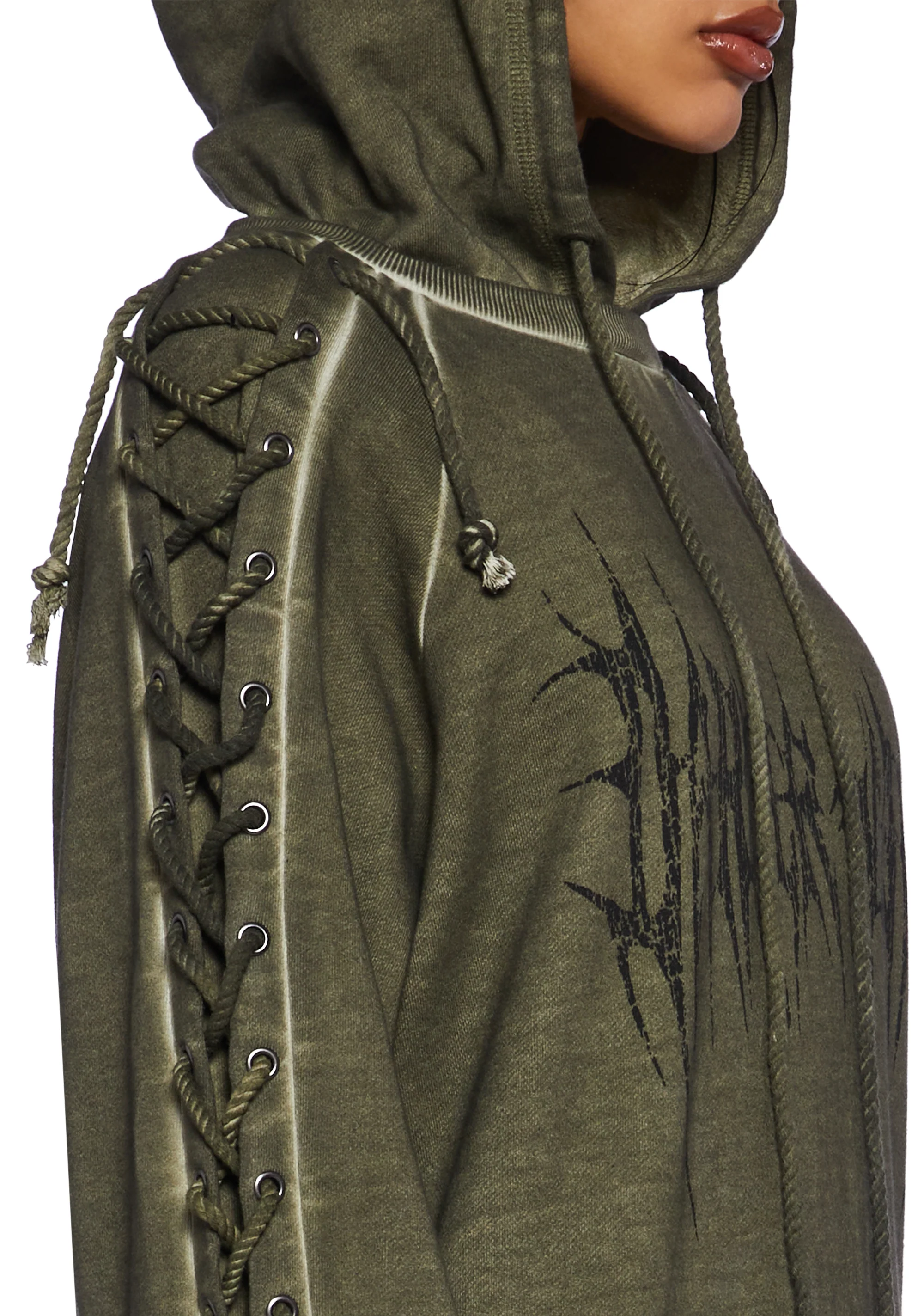 Switch Unisex Lace-Up Hoodie - Image 5
