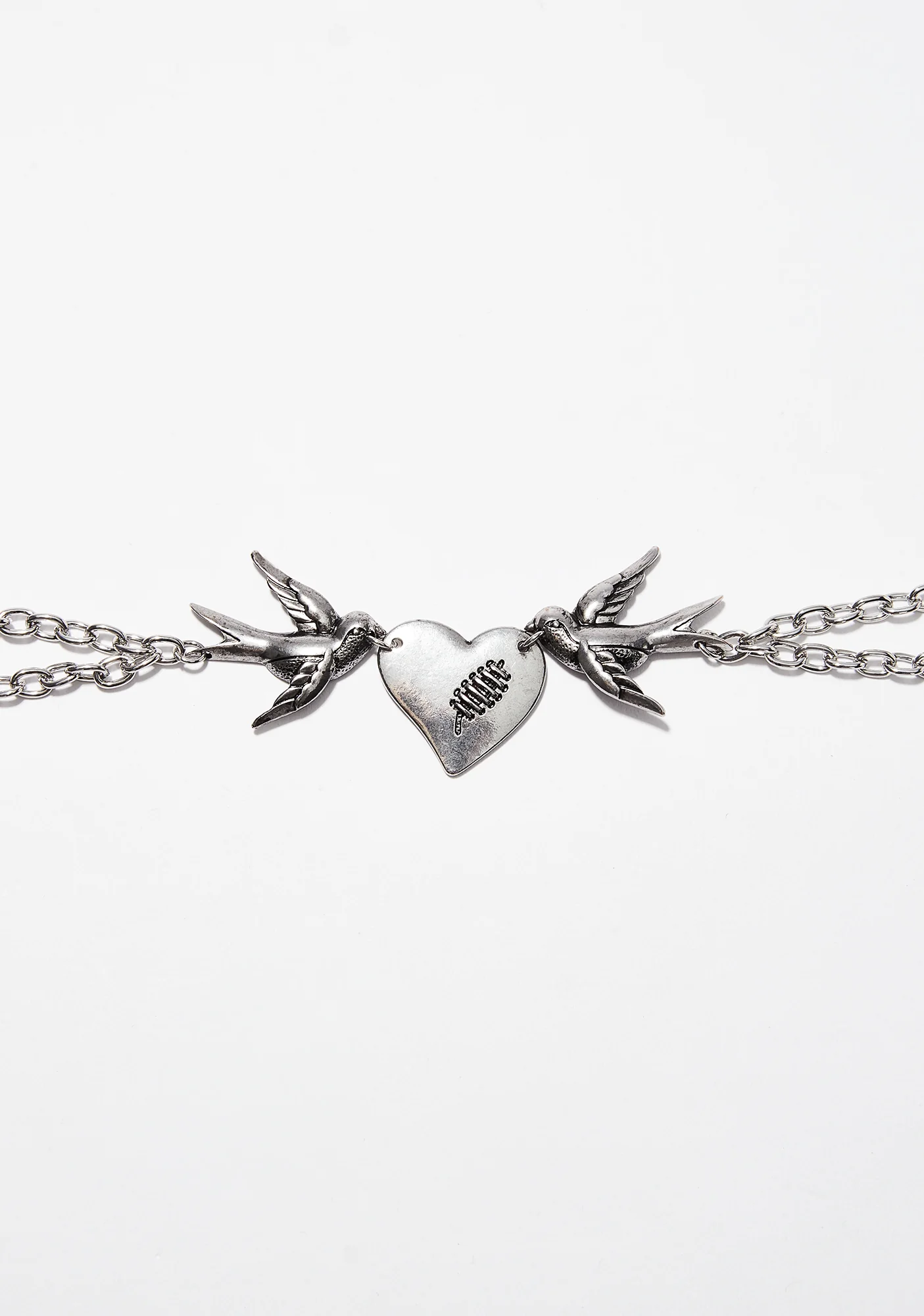 Swoop Down Chain Necklace - Image 3