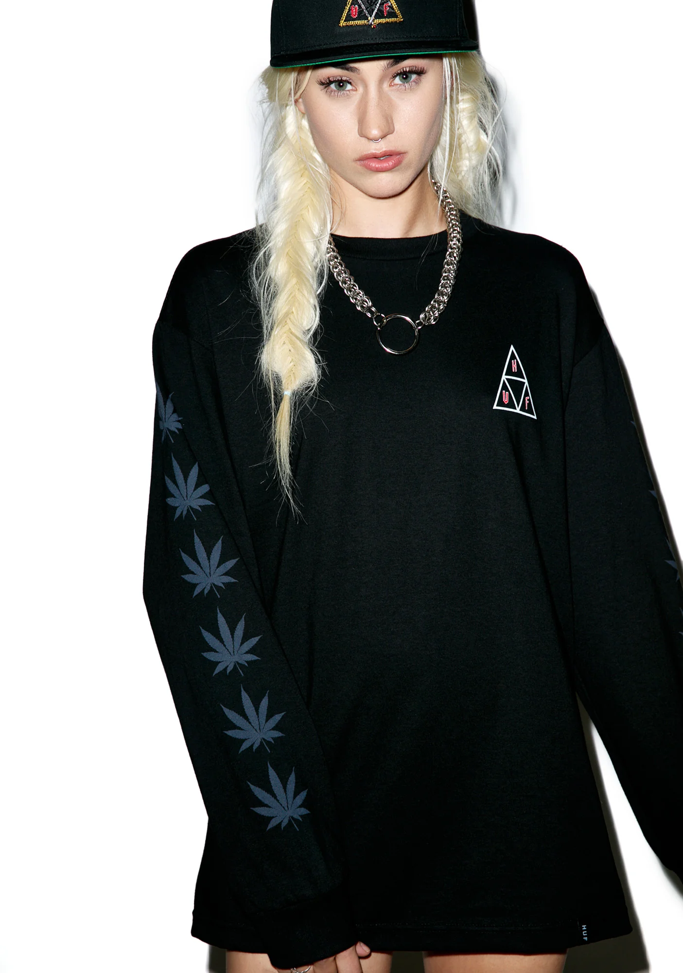 Swords Triple Triangle Long Sleeve T-Shirt - Image 3