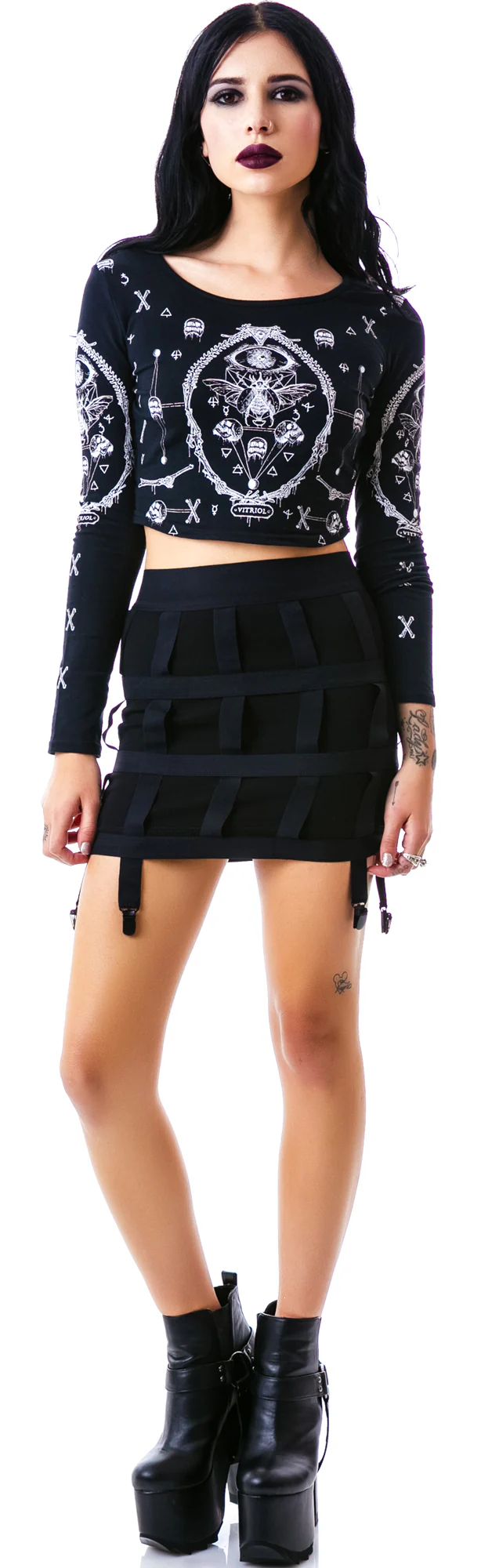 Symbol Study Crop Top - Image 3