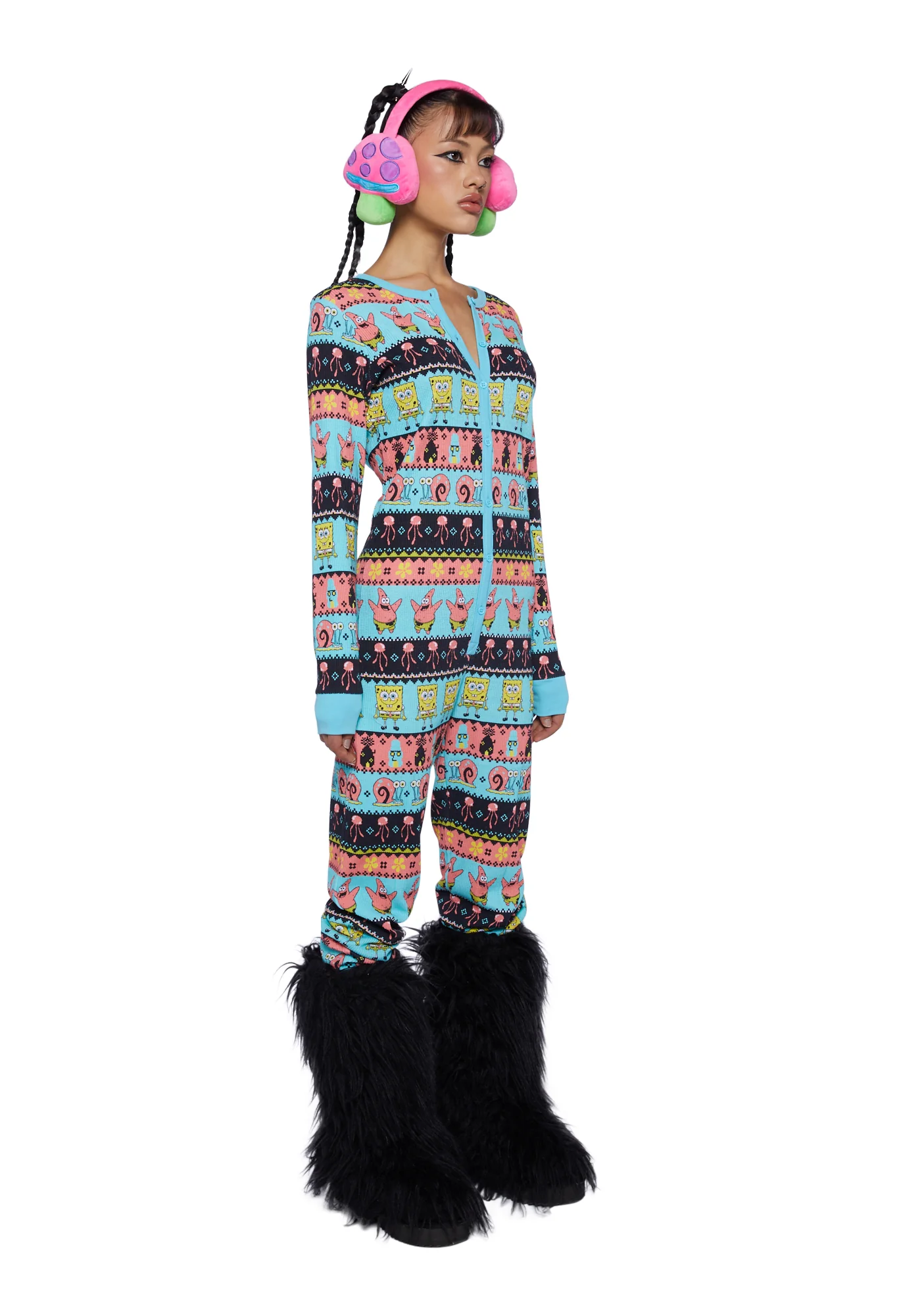 Ta'Da Wave Thermal Onesie - Image 3
