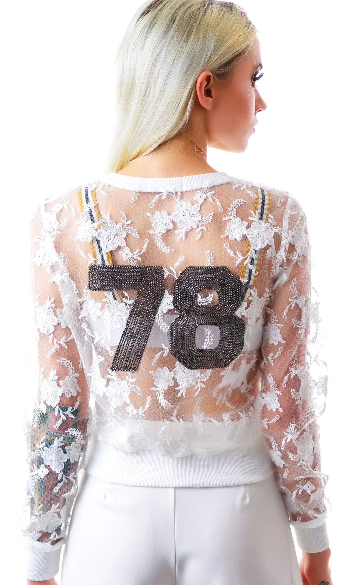 Take My Lace Jacket - Black - Image 8