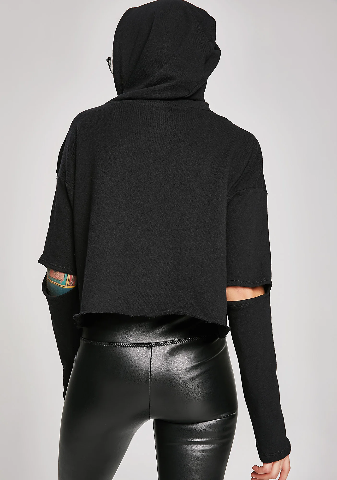 Taken Apart Shredded Hoodie - Image 4