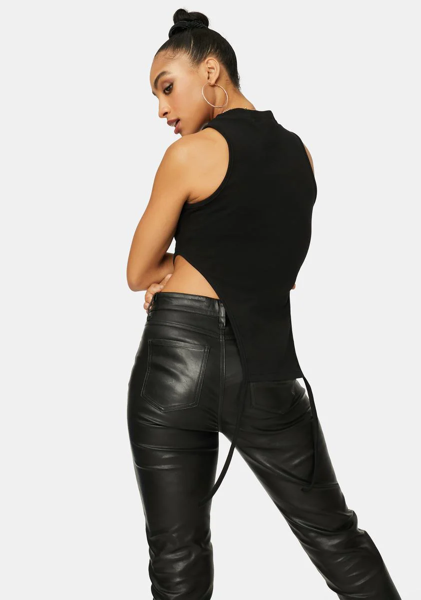 Taken By Surprise Cutout Tank Top - Image 4