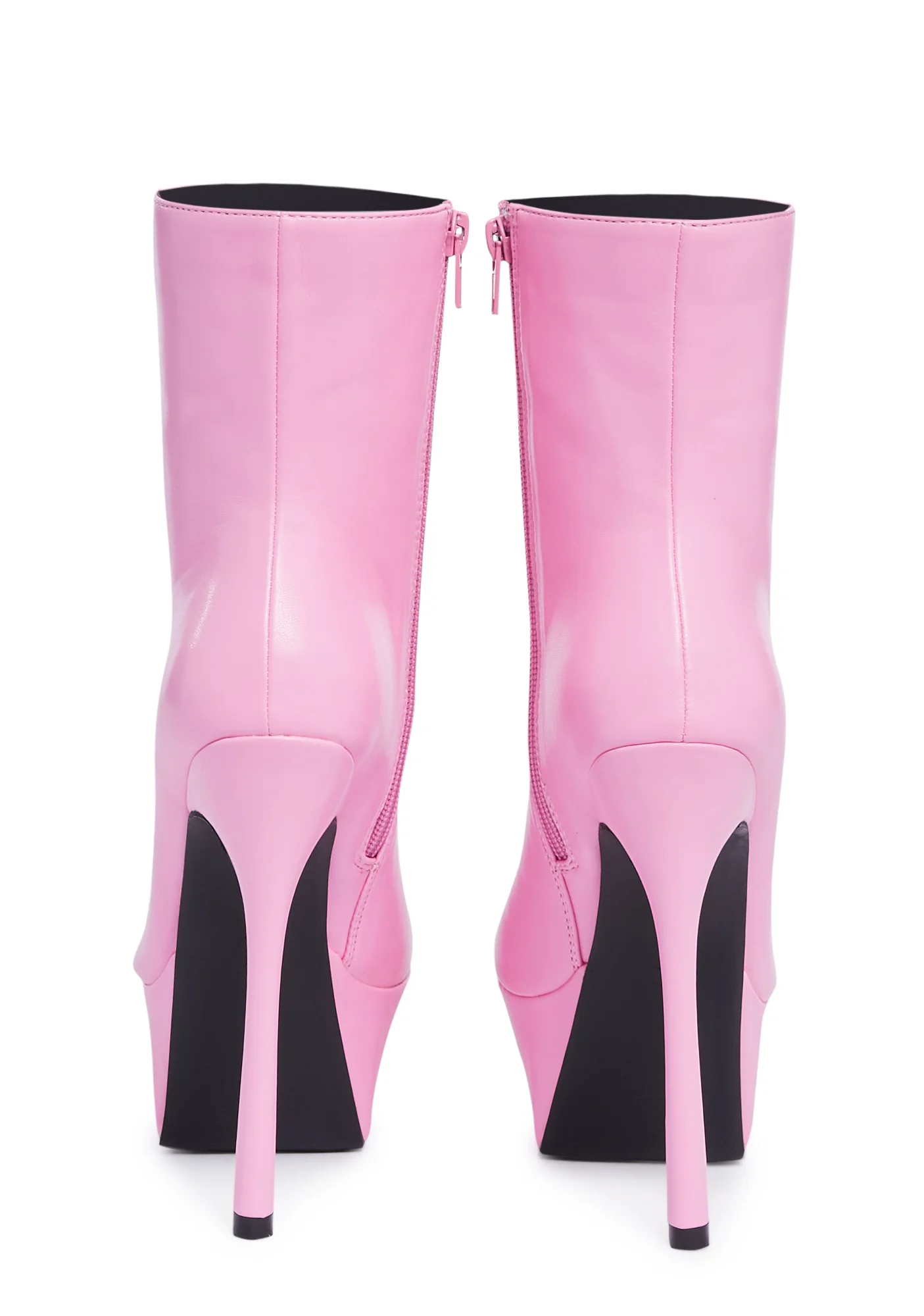 Taking Chances Ankle Boots - Pink - Image 4