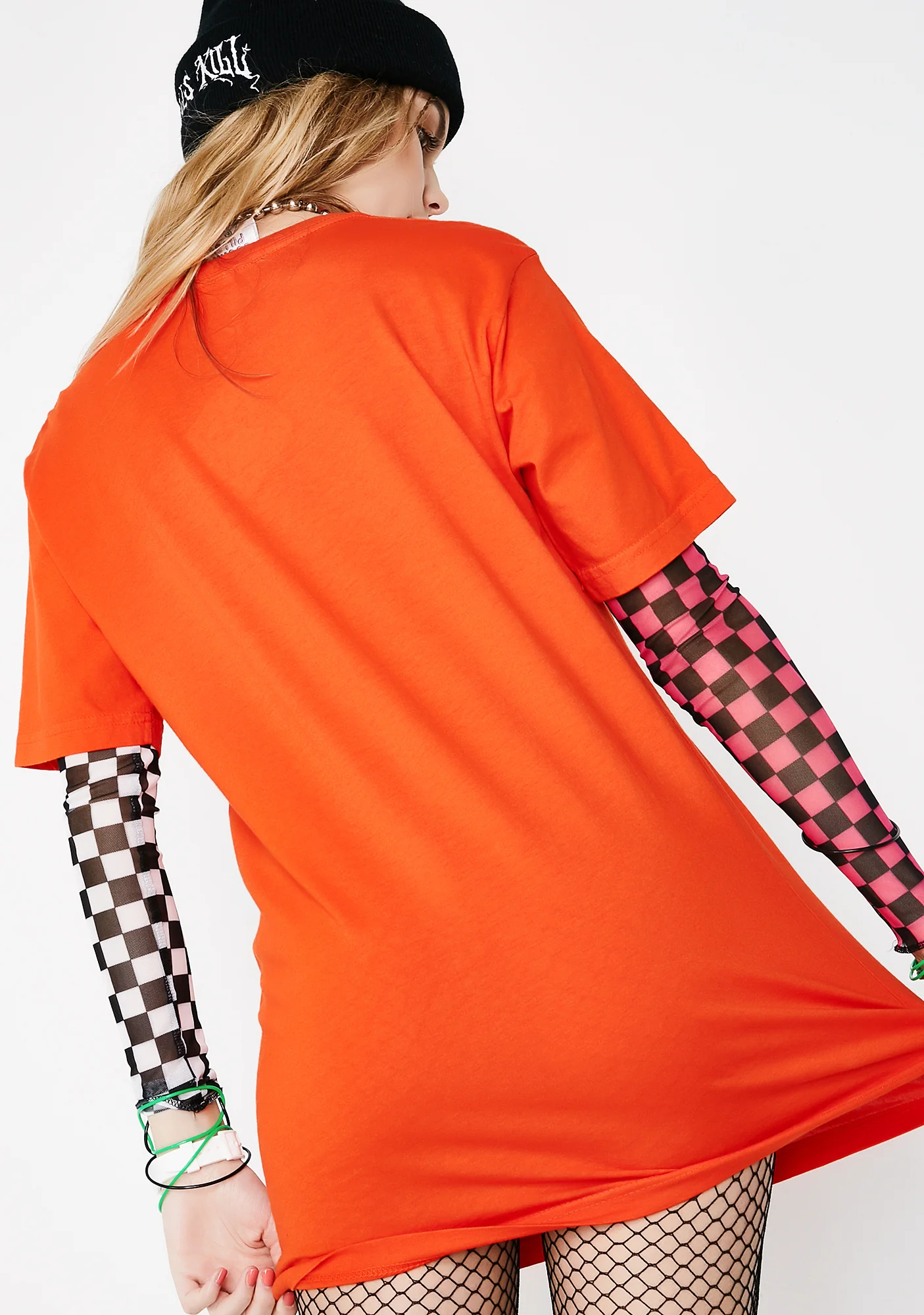 Tangerine Lord Nermal Pocket Tee - Image 4