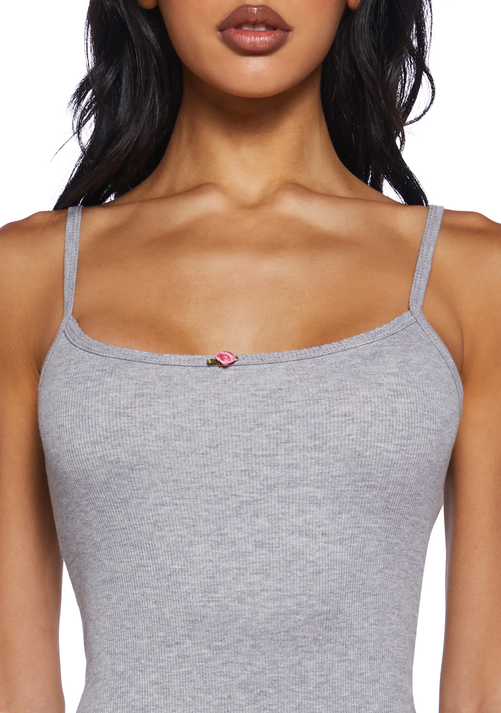 Last Song Tank Dress - Gray - Image 5