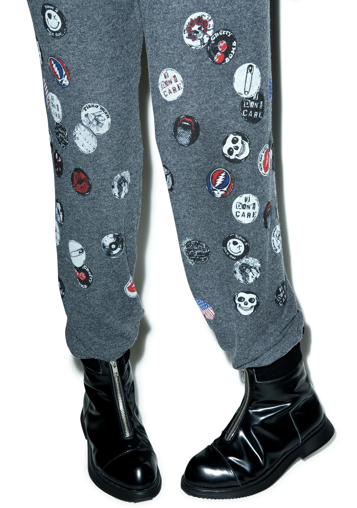 Tanzy Pins Sweat Pants - Black - Image 9