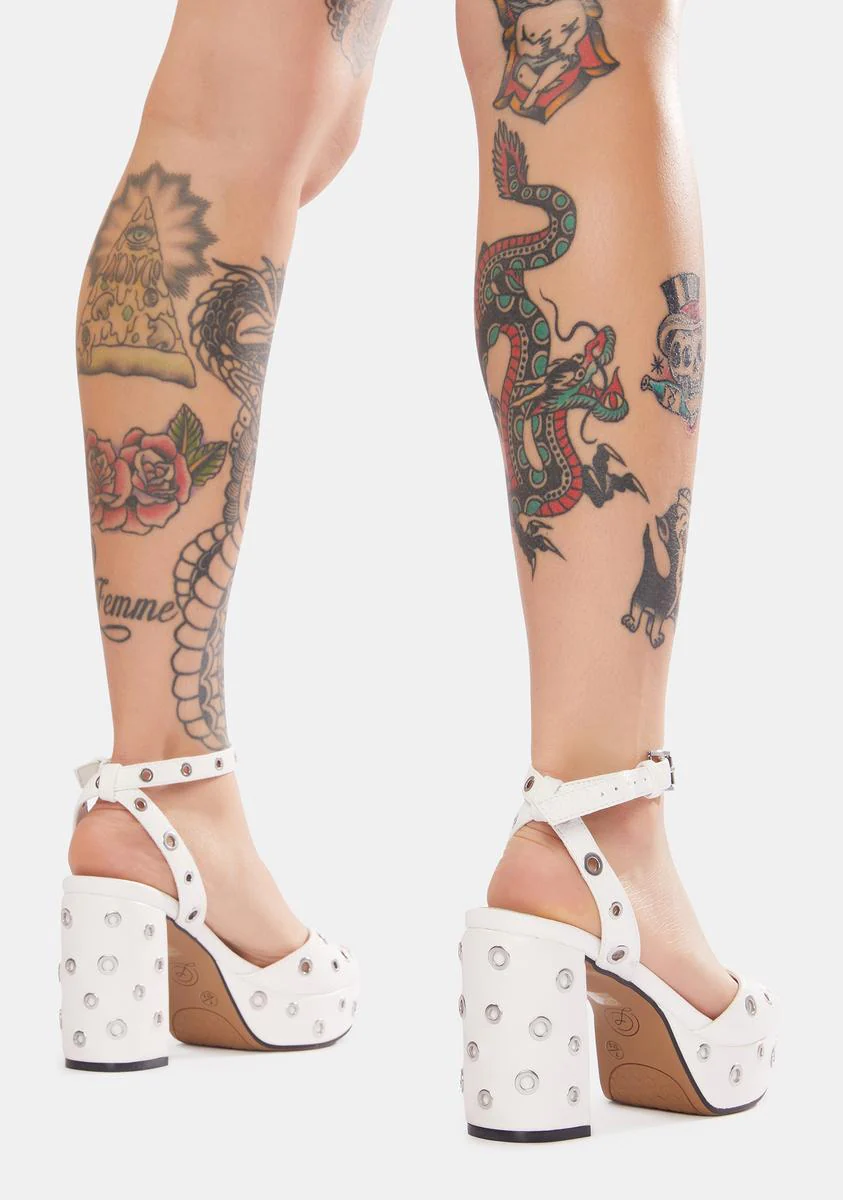 Tara Platform Heels - Image 4