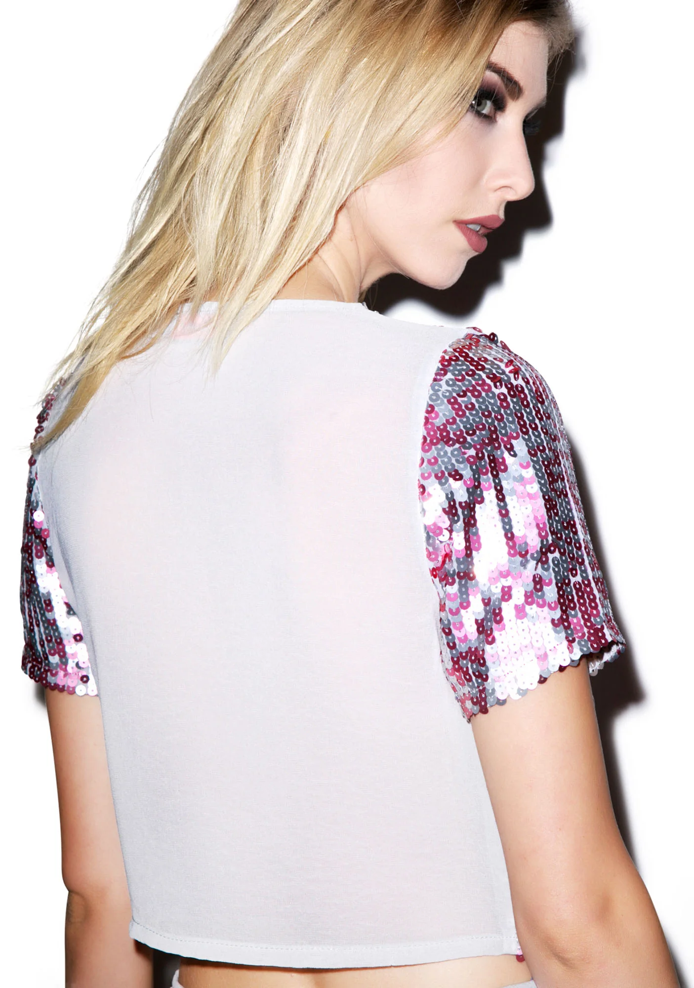 Tarantula Sequin Rows Top - Image 2