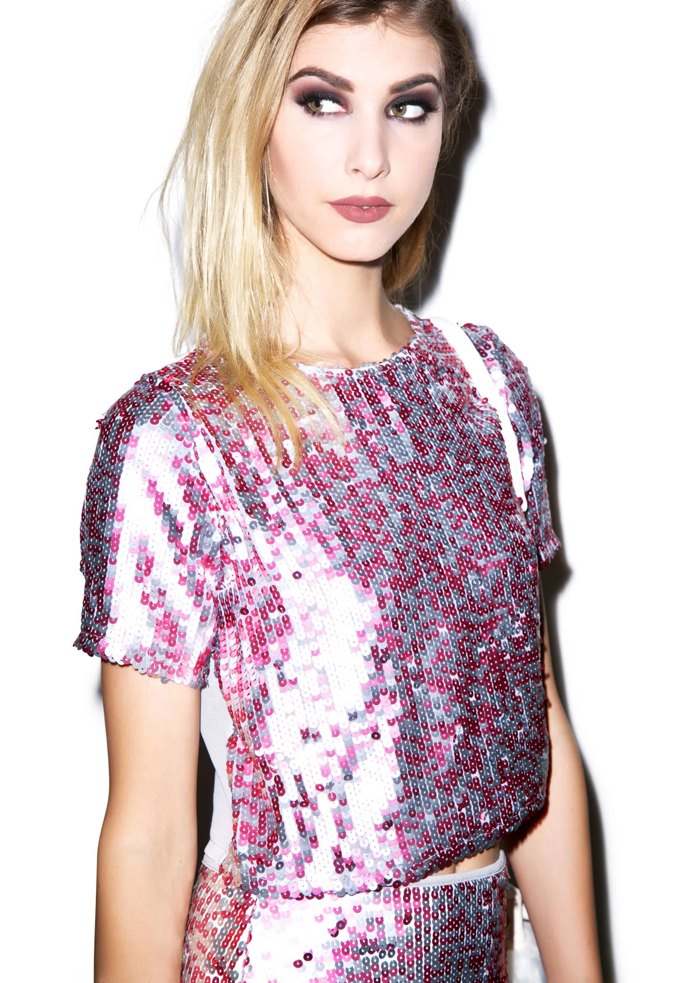 Tarantula Sequin Rows Top - Image 5