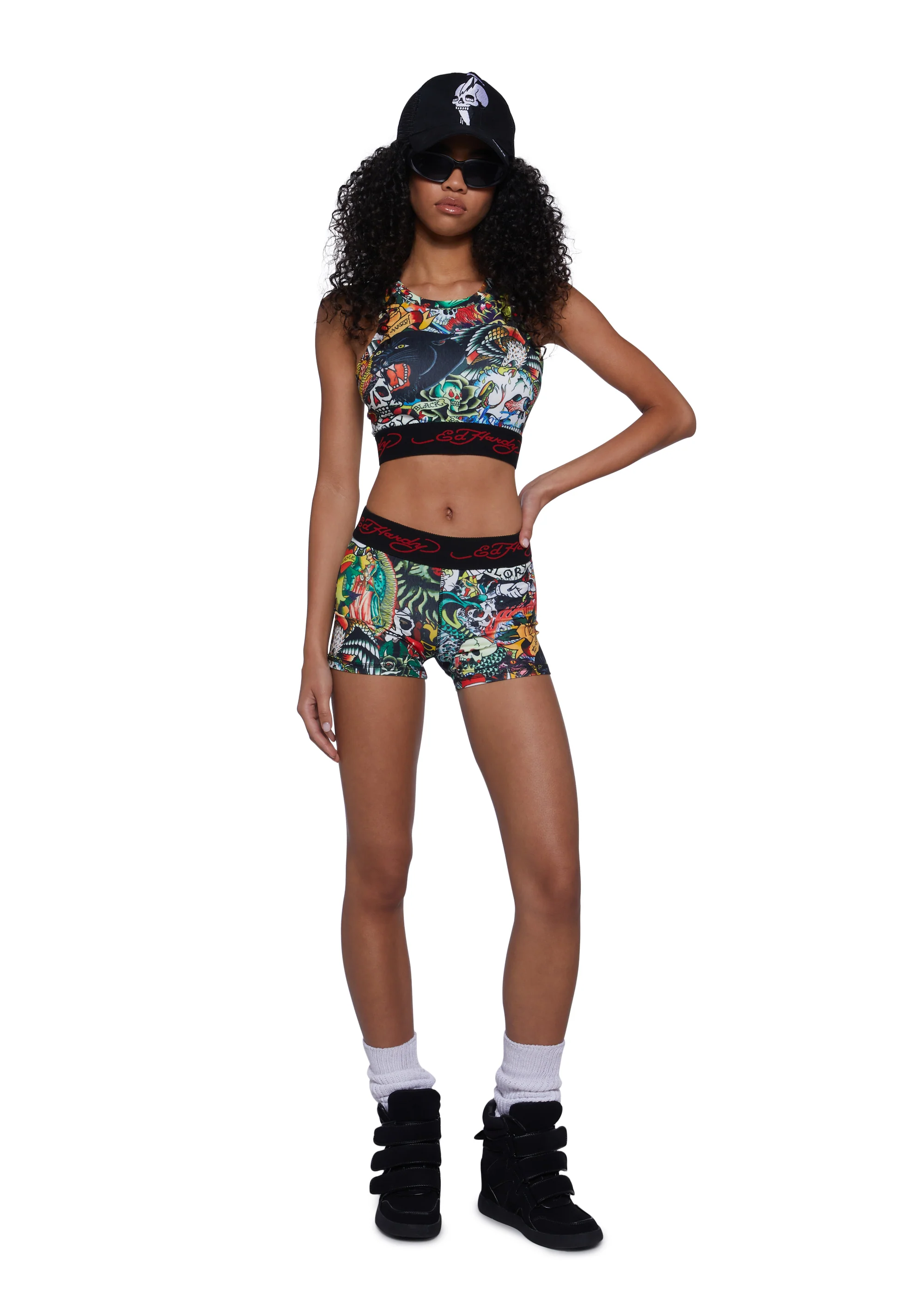 Tattoo Collage Sports Shorts - Image 2