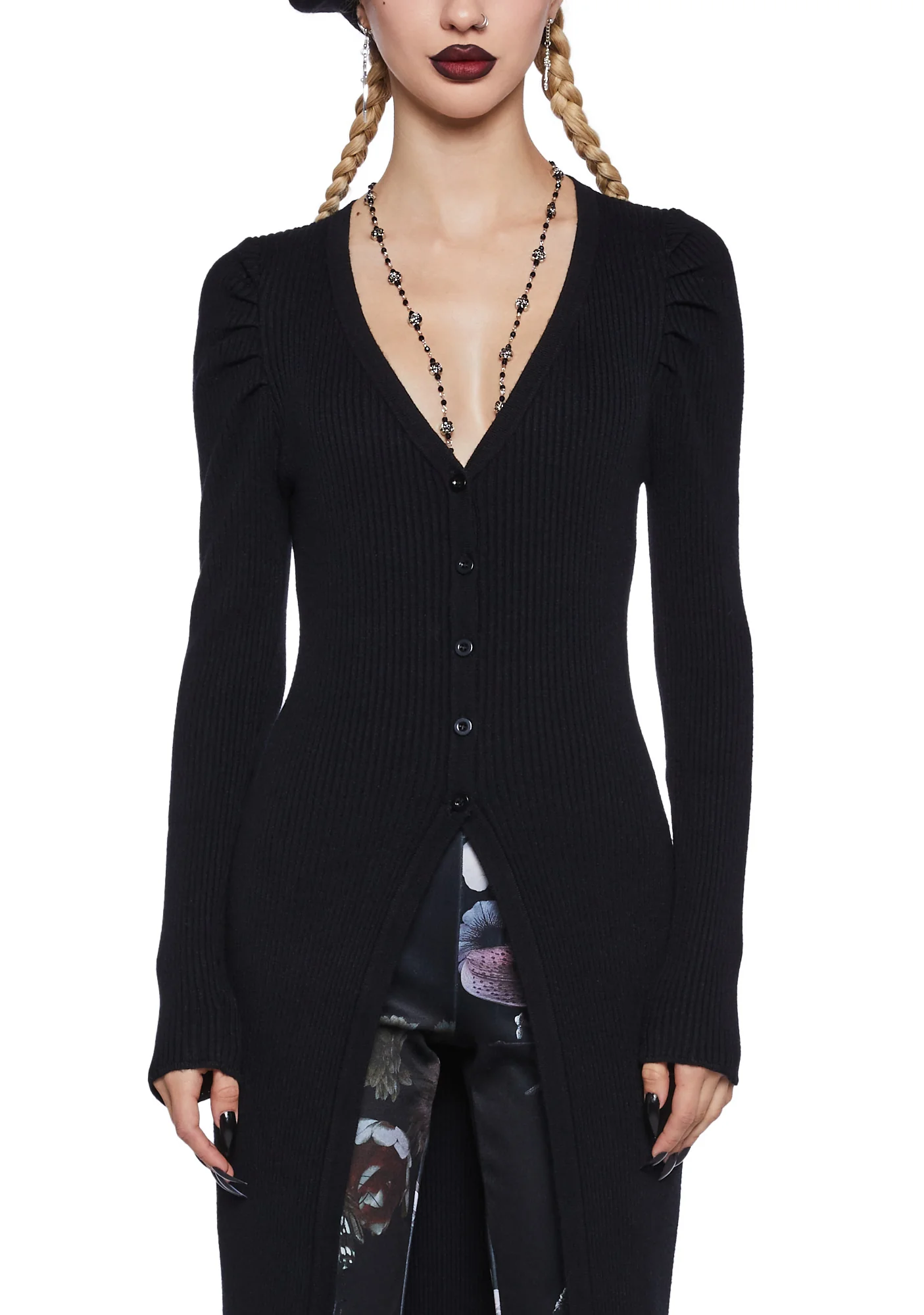 Tea Reader Knit Duster - Image 2