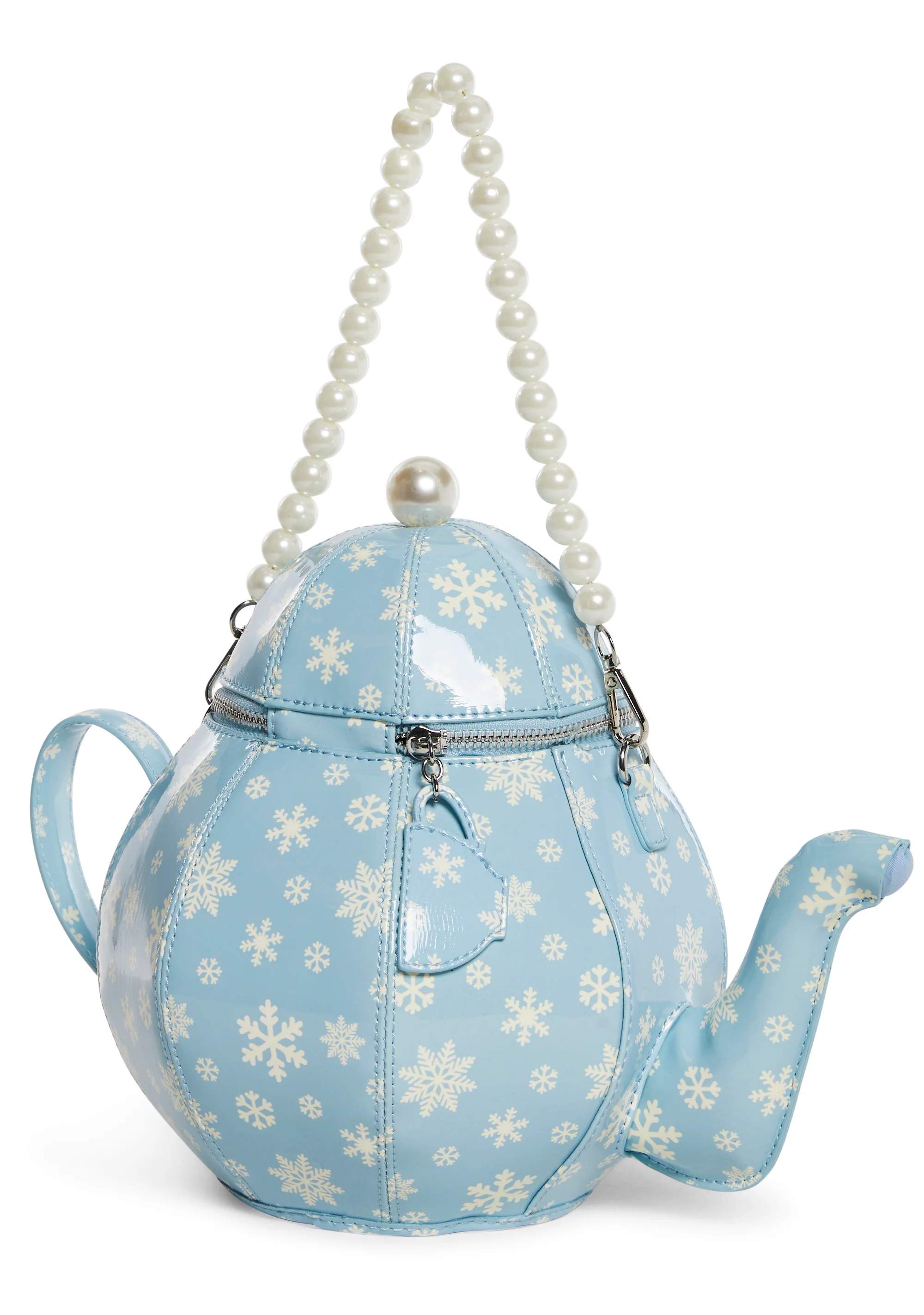 Tea Society Handbag - Blue - Image 4