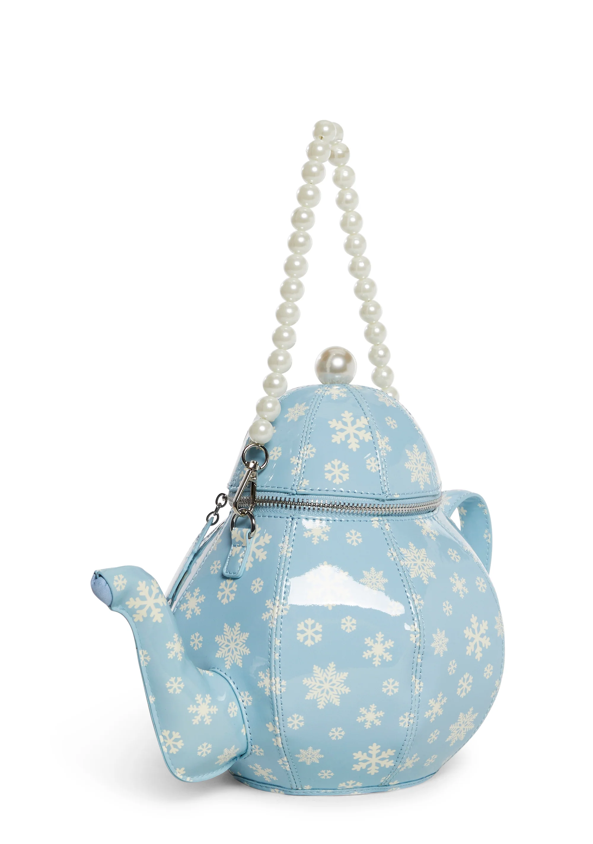 Tea Society Handbag - Blue - Image 5