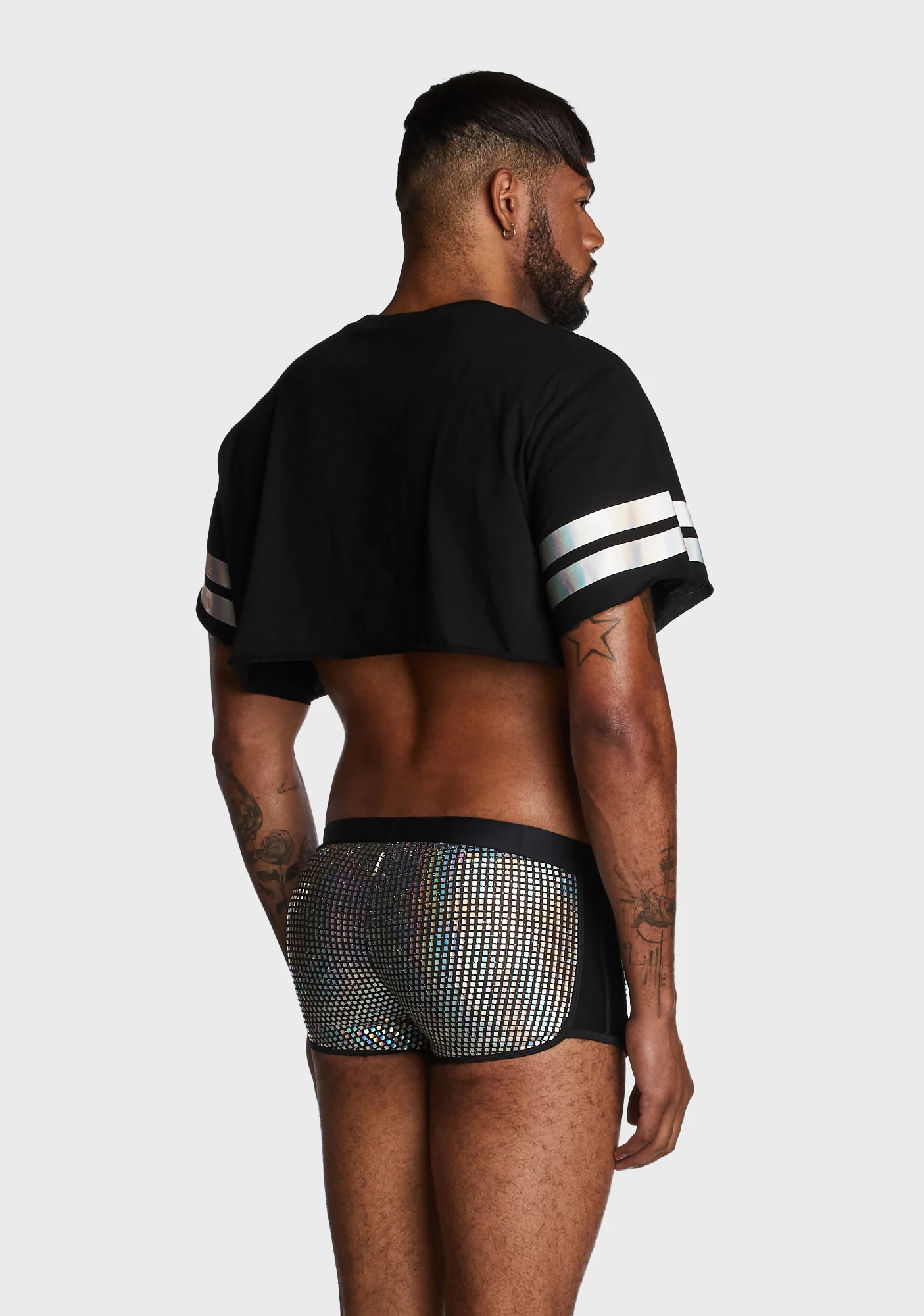Team Swallow Cropped Jersey Tee - Image 4