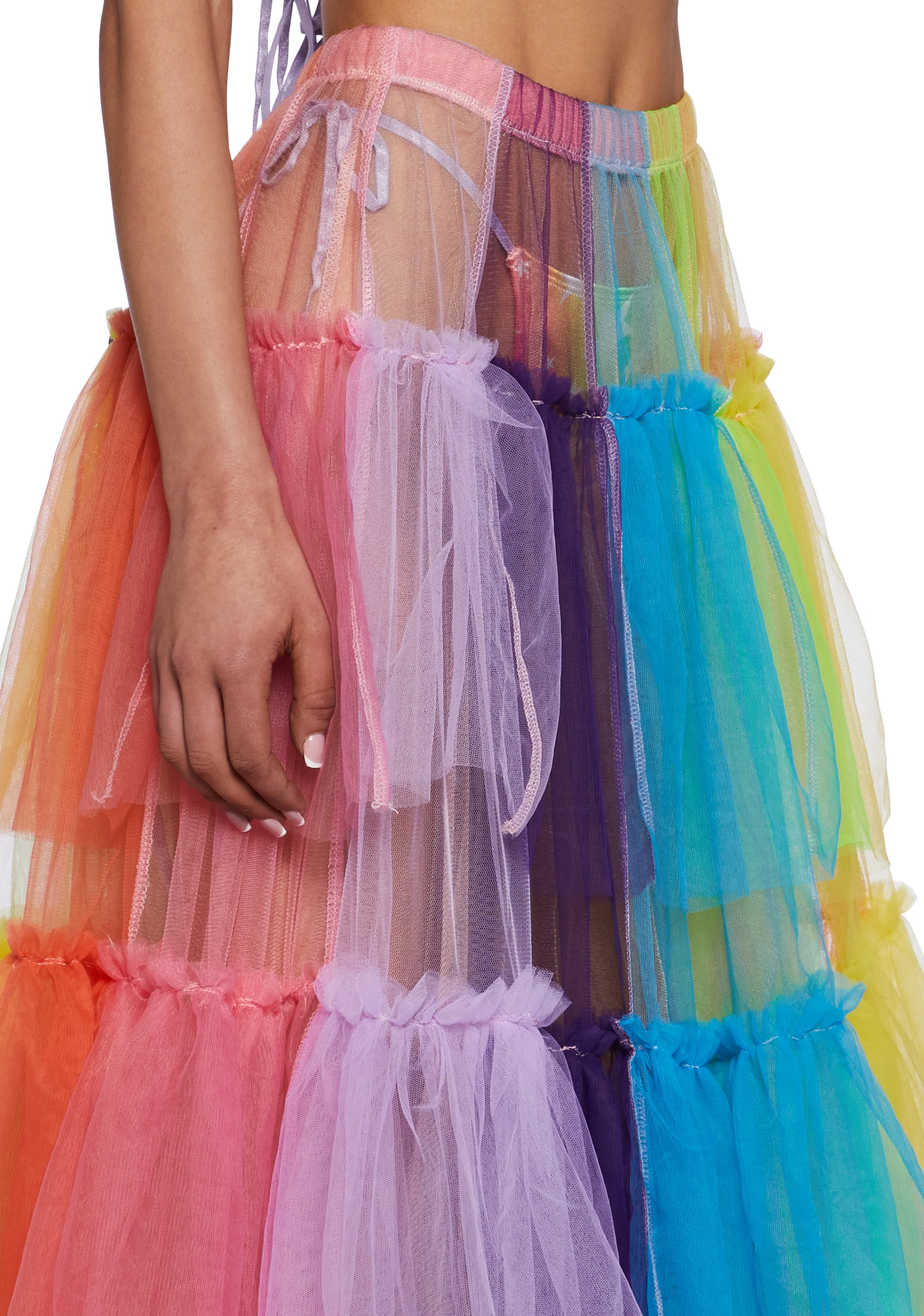 Technicolor Princess Maxi Skirt - Image 3