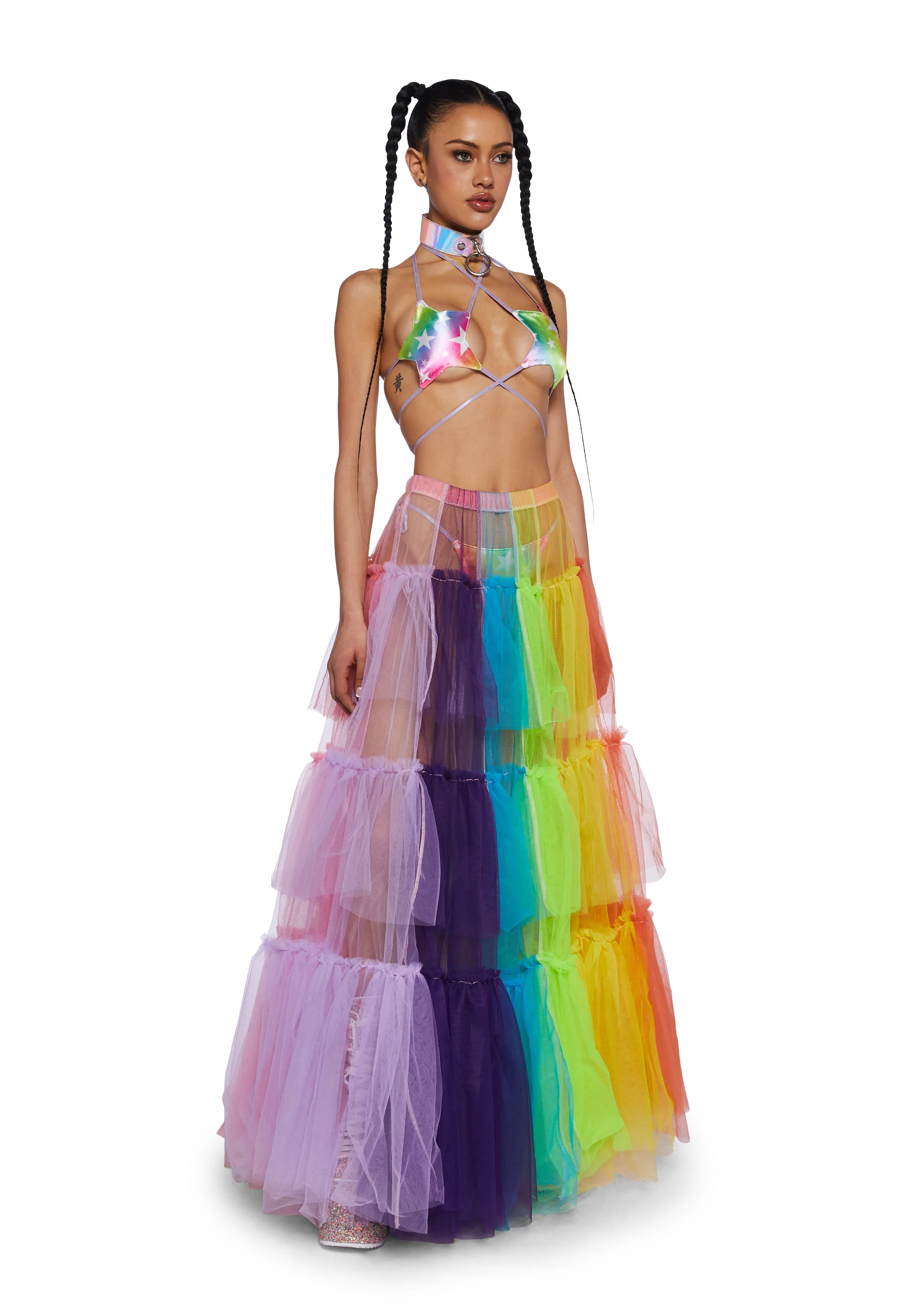 Technicolor Princess Maxi Skirt - Image 5