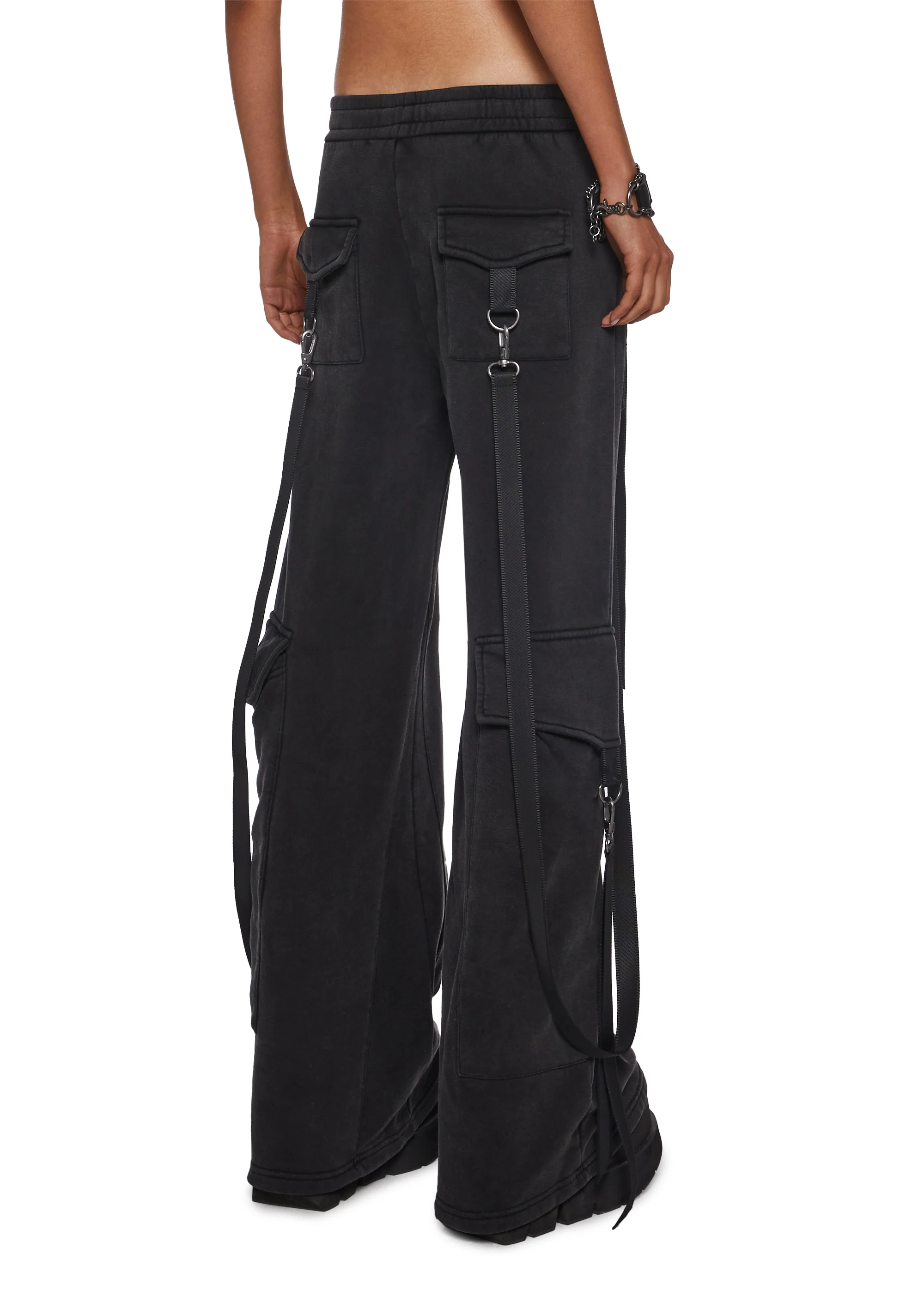 Techno Beats Suspender Joggers - Image 4