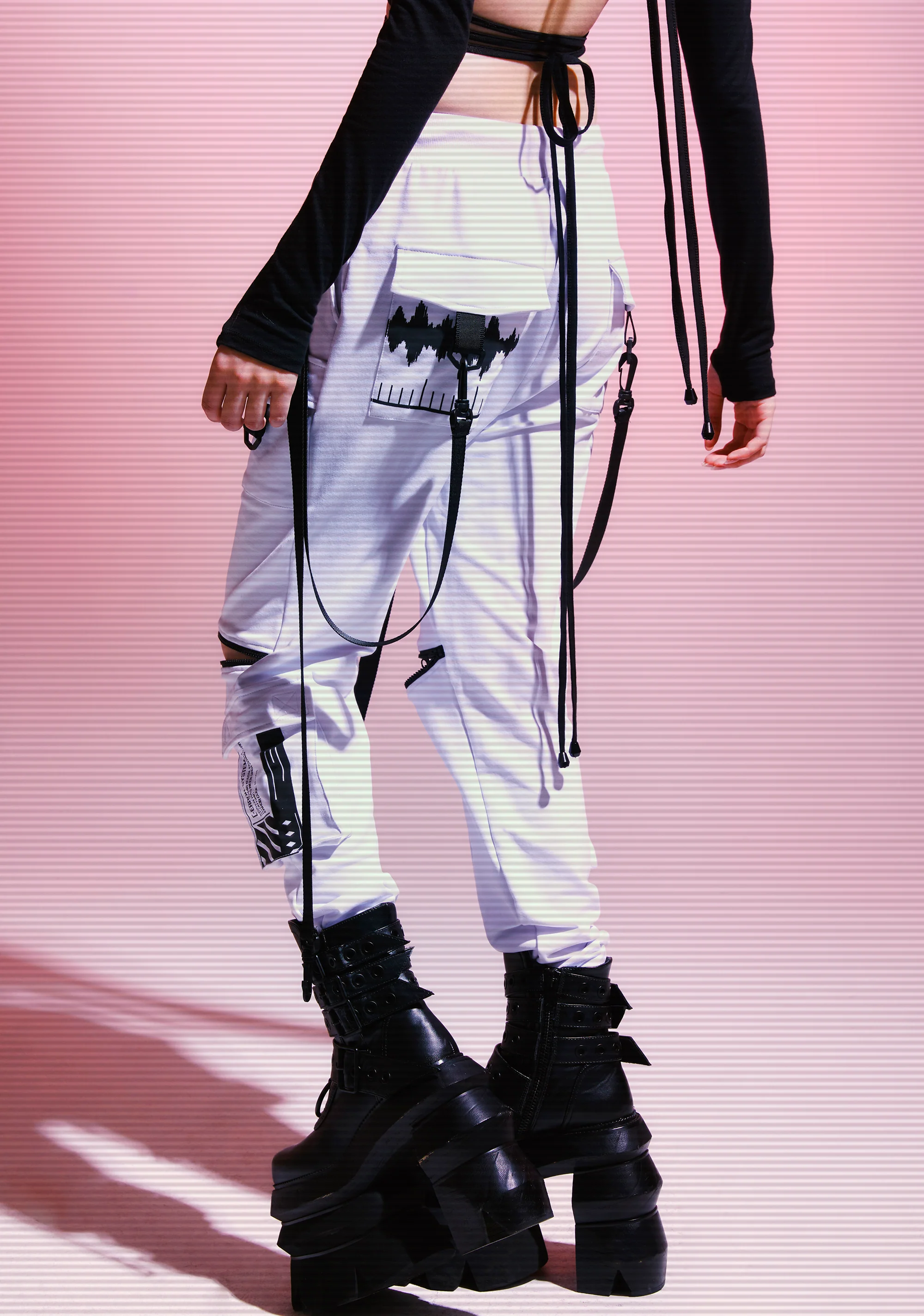 Techno Synth Jogger Sweatpants - Image 6