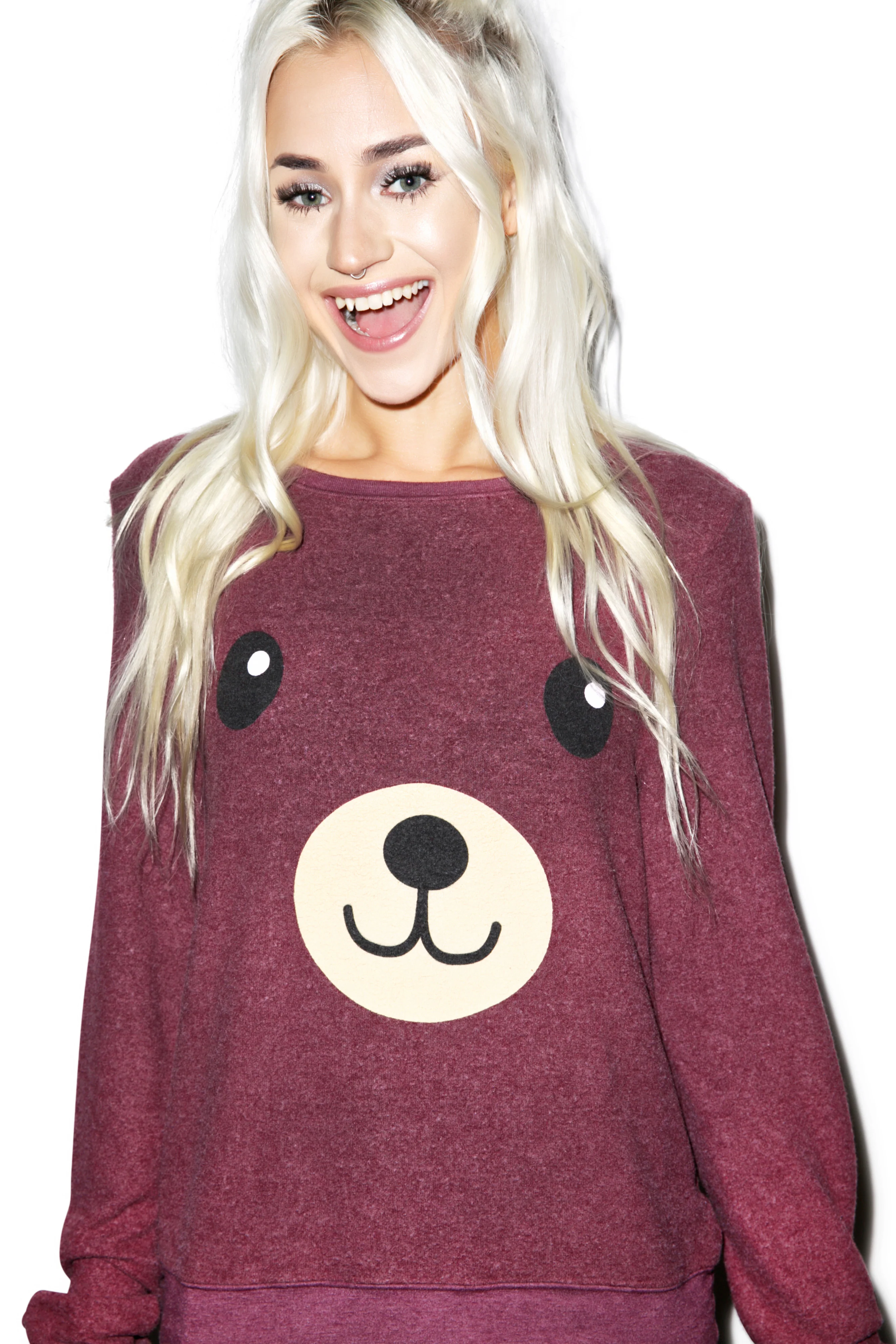 Teddy Girl Baggy Beach Jumper - Image 4