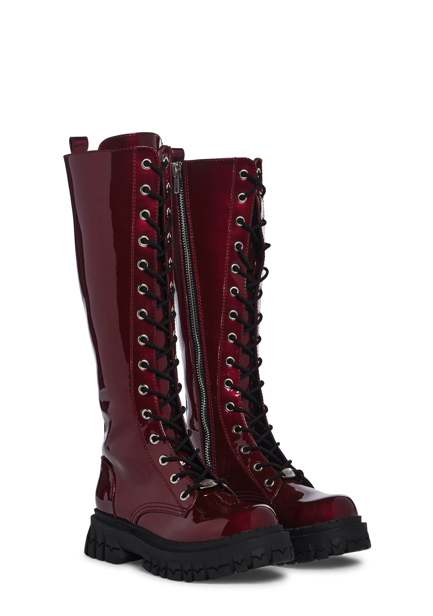 Teen Craft Knee High Boots - Red - Image 3