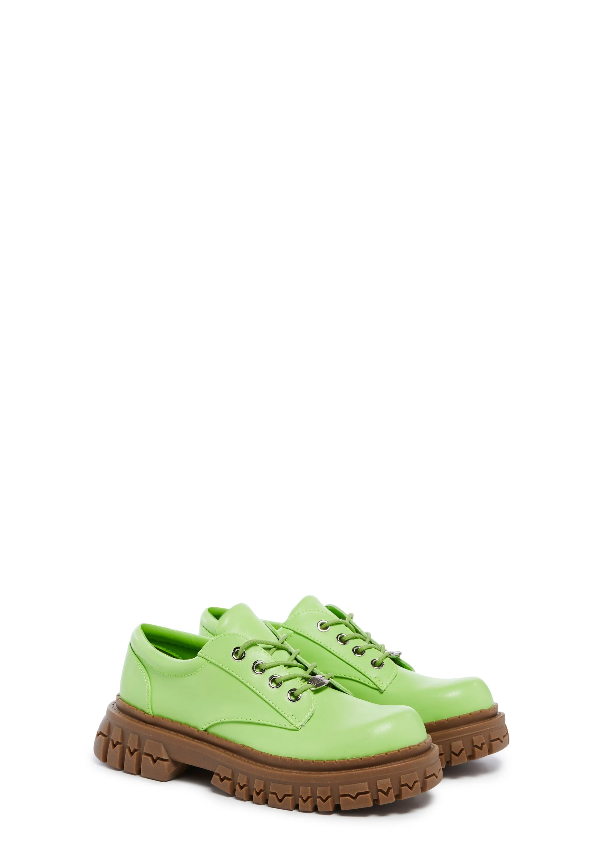 Teen Craft Oxford Shoes - Green - Image 3