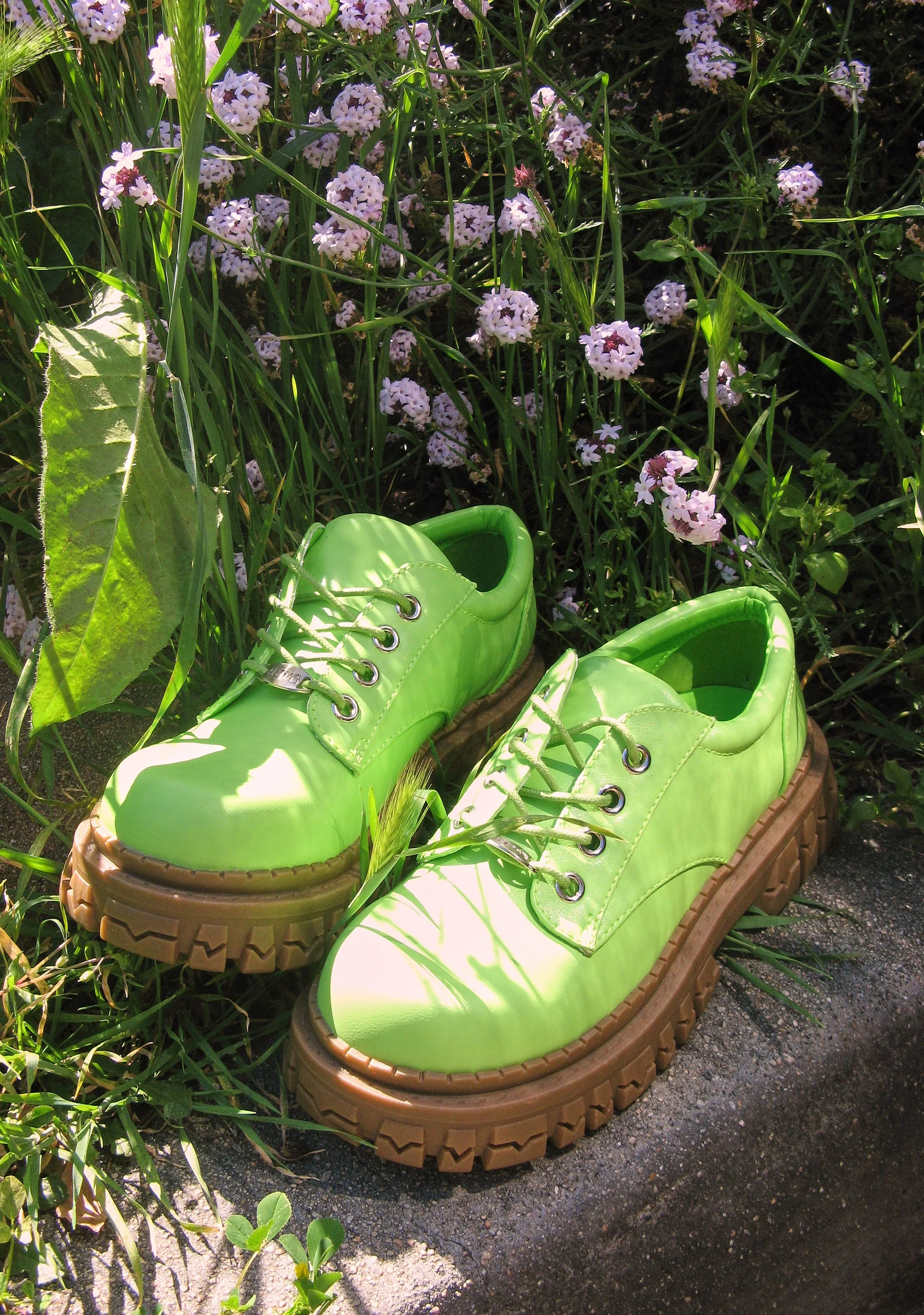 Teen Craft Oxford Shoes - Green - Image 5