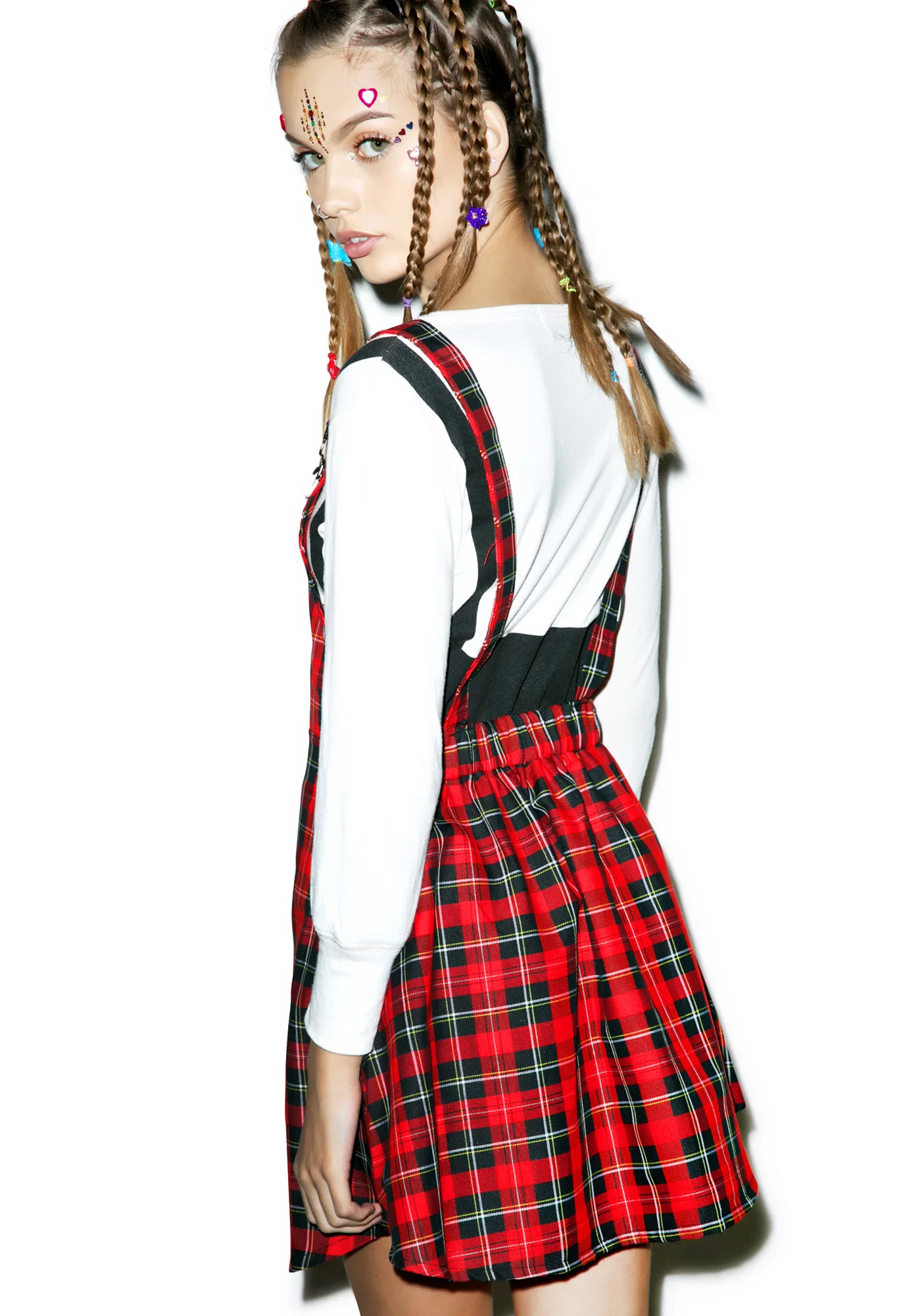 Teen Spirit Plaid Dress - Image 10
