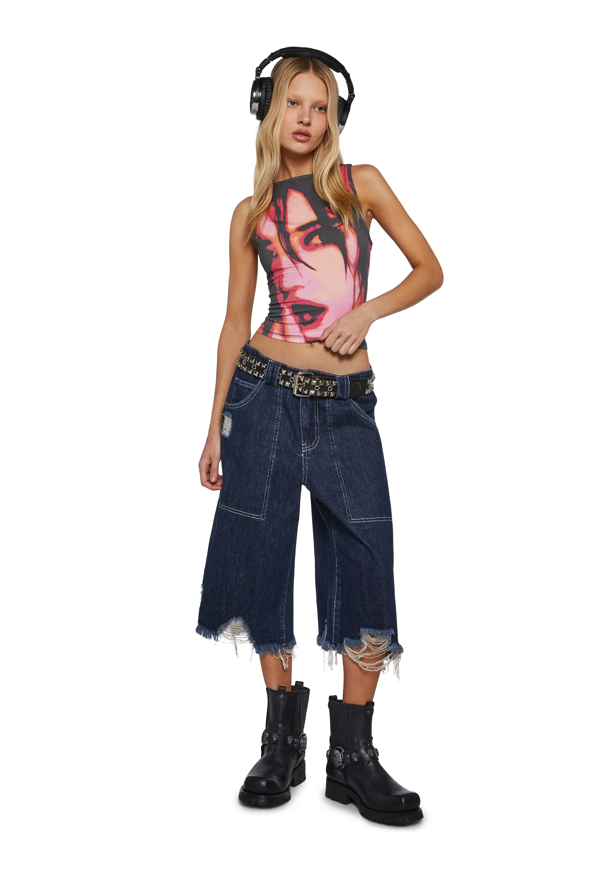 Y2K Heat Graphic Tank - Image 2