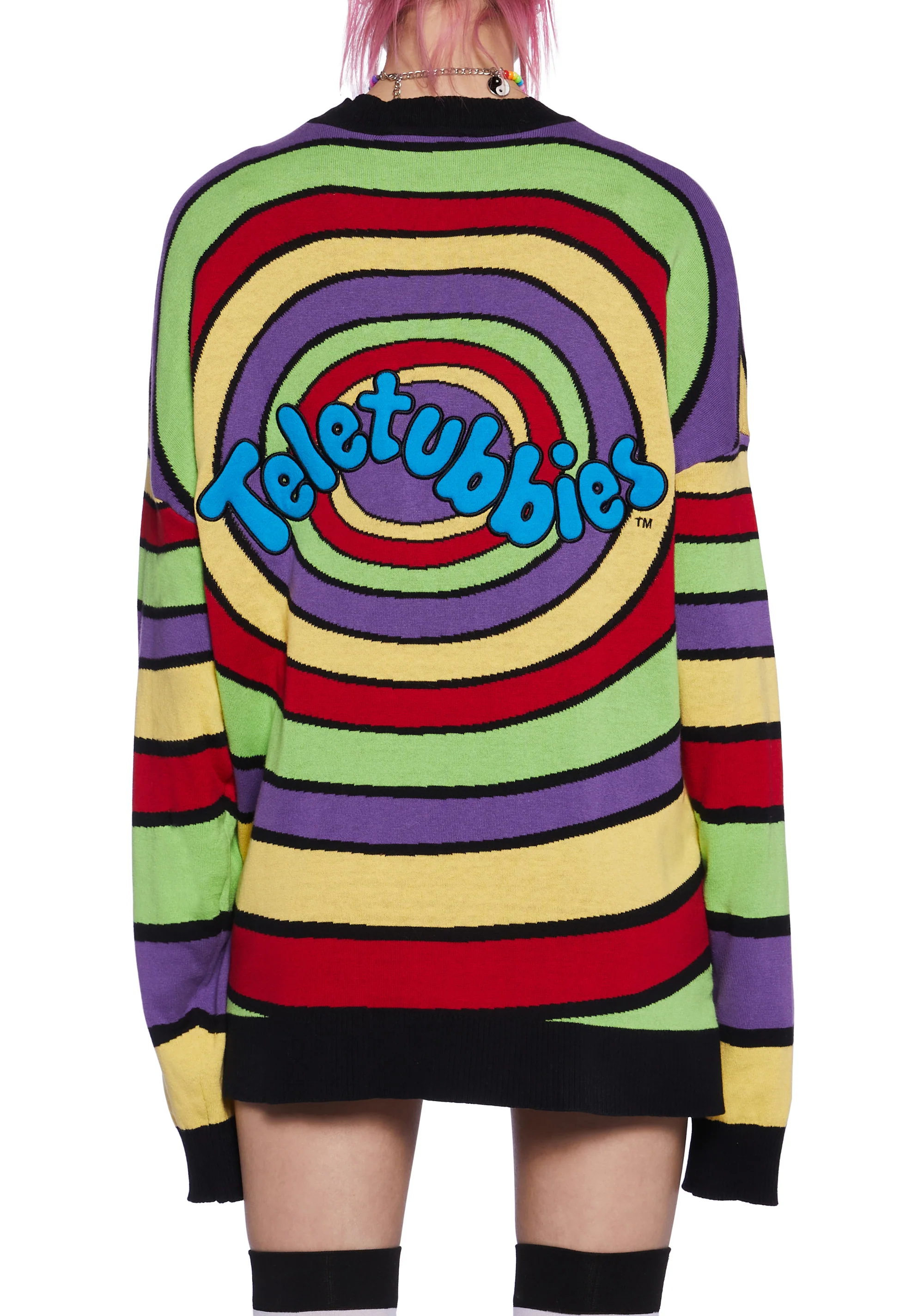 Telly Memories Intarsia Sweater - Image 2