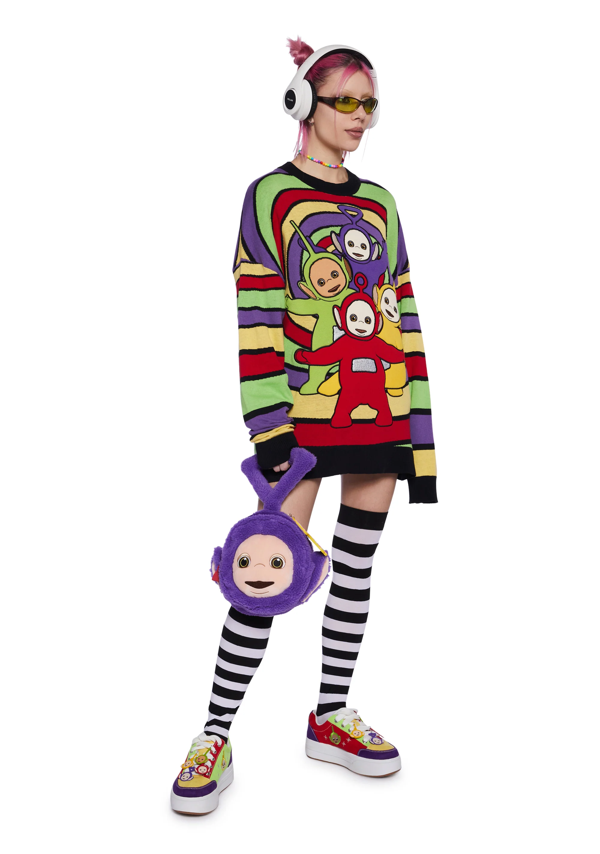 Telly Memories Intarsia Sweater - Image 6