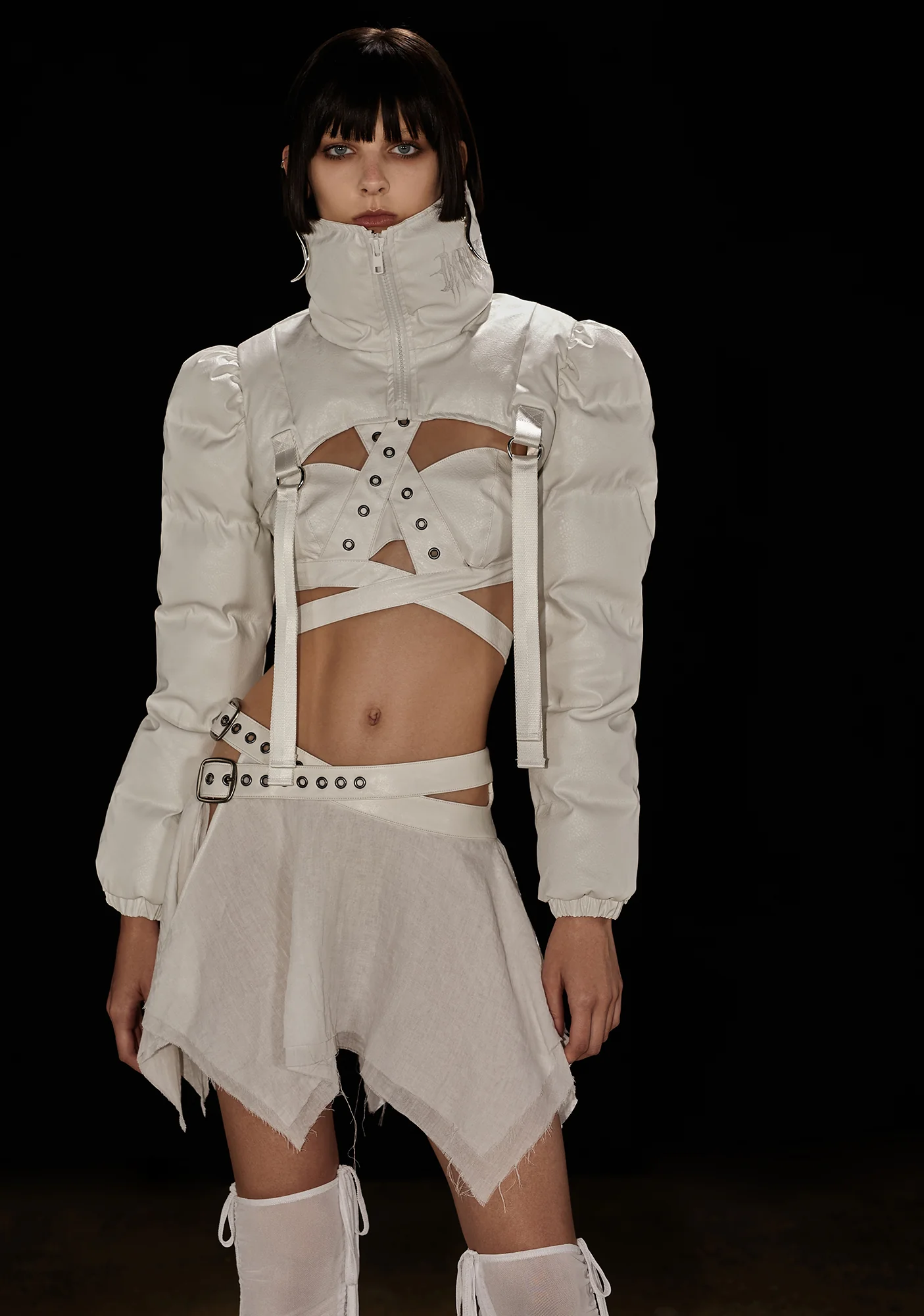 Tempo Buckle Wrap Handkerchief Skirt - Image 6