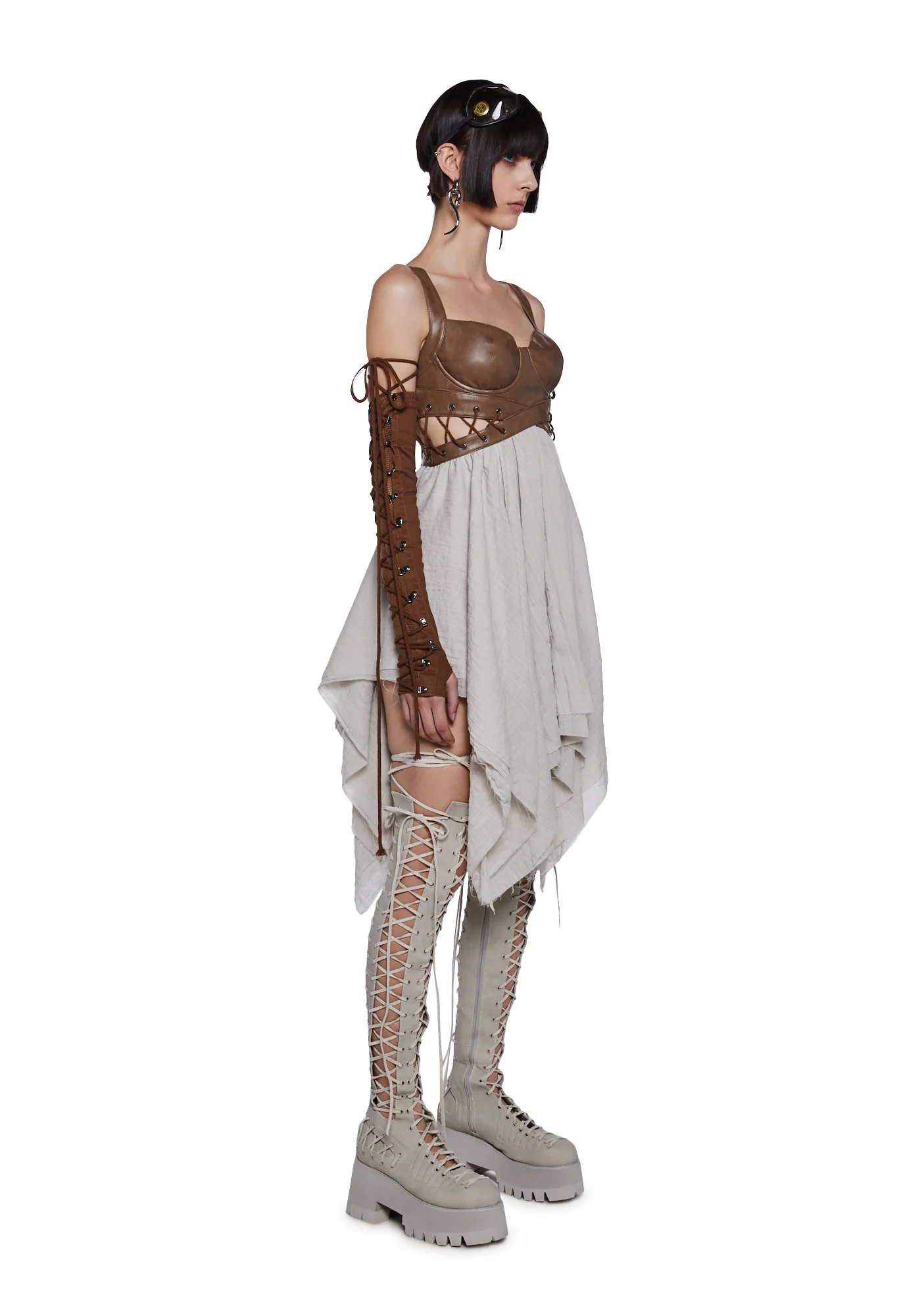 Tempo Handkerchief Corset Dress - Image 3