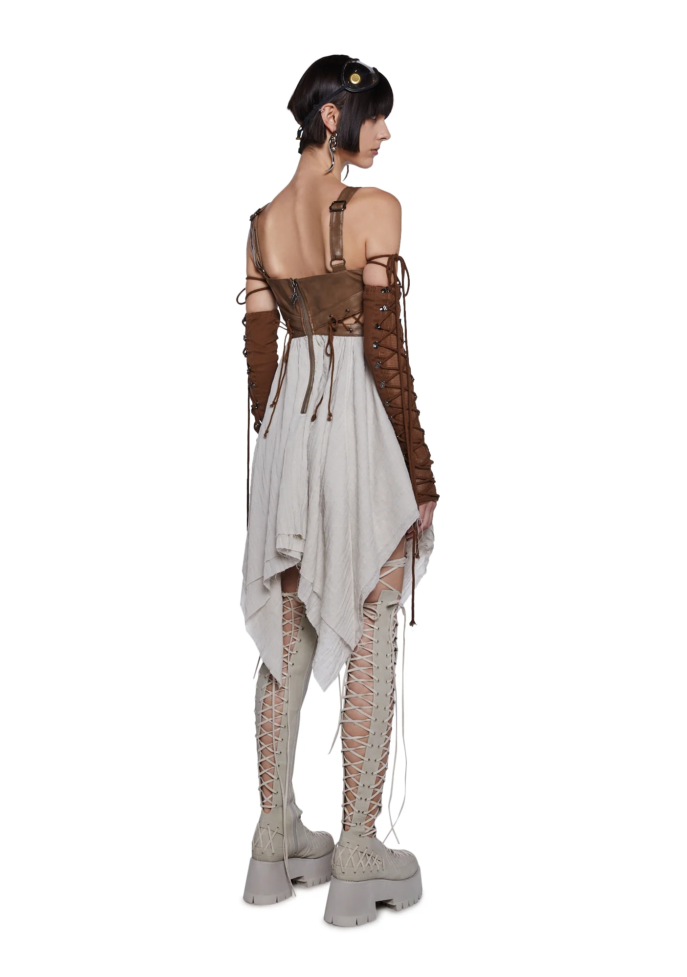 Tempo Handkerchief Corset Dress - Image 4